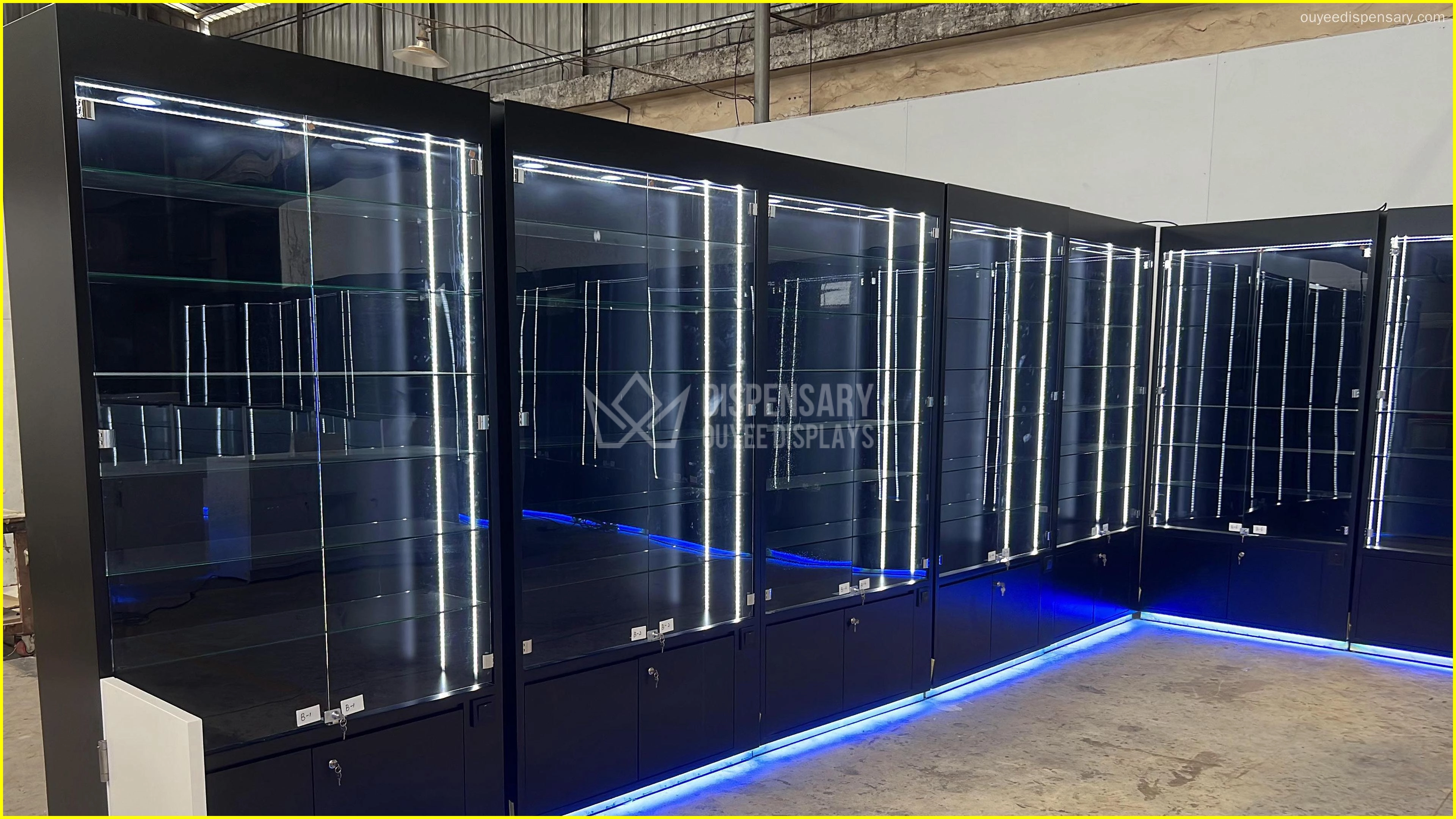 cannabis retail display cases - Ouyee