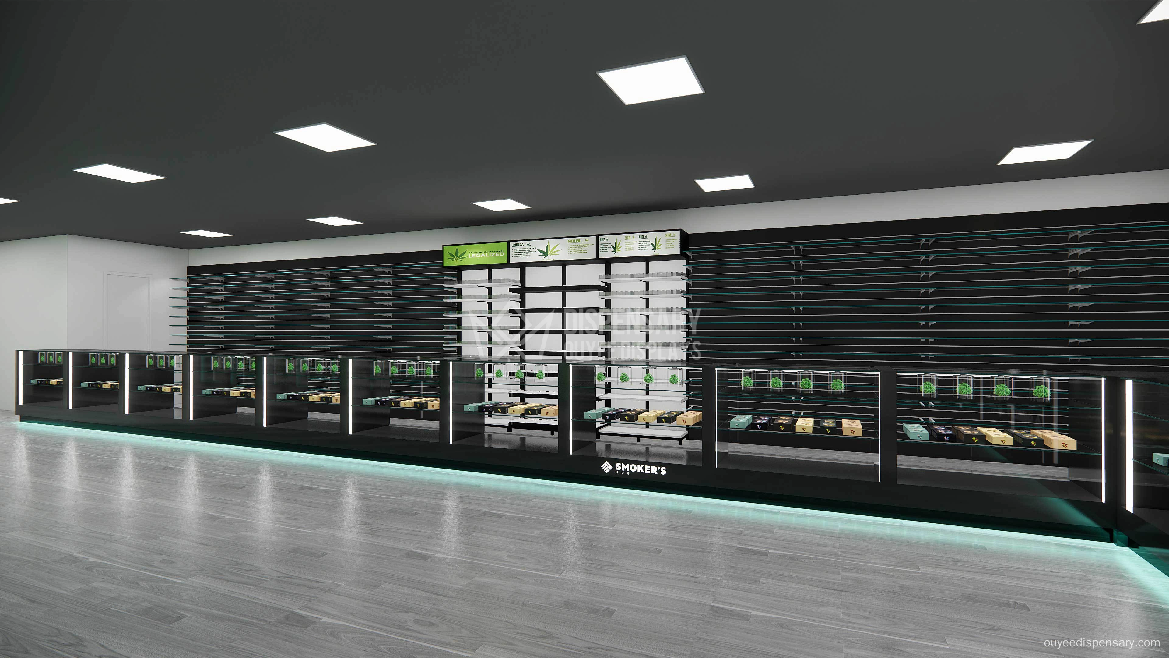 cbd product displays factory - Ouyee