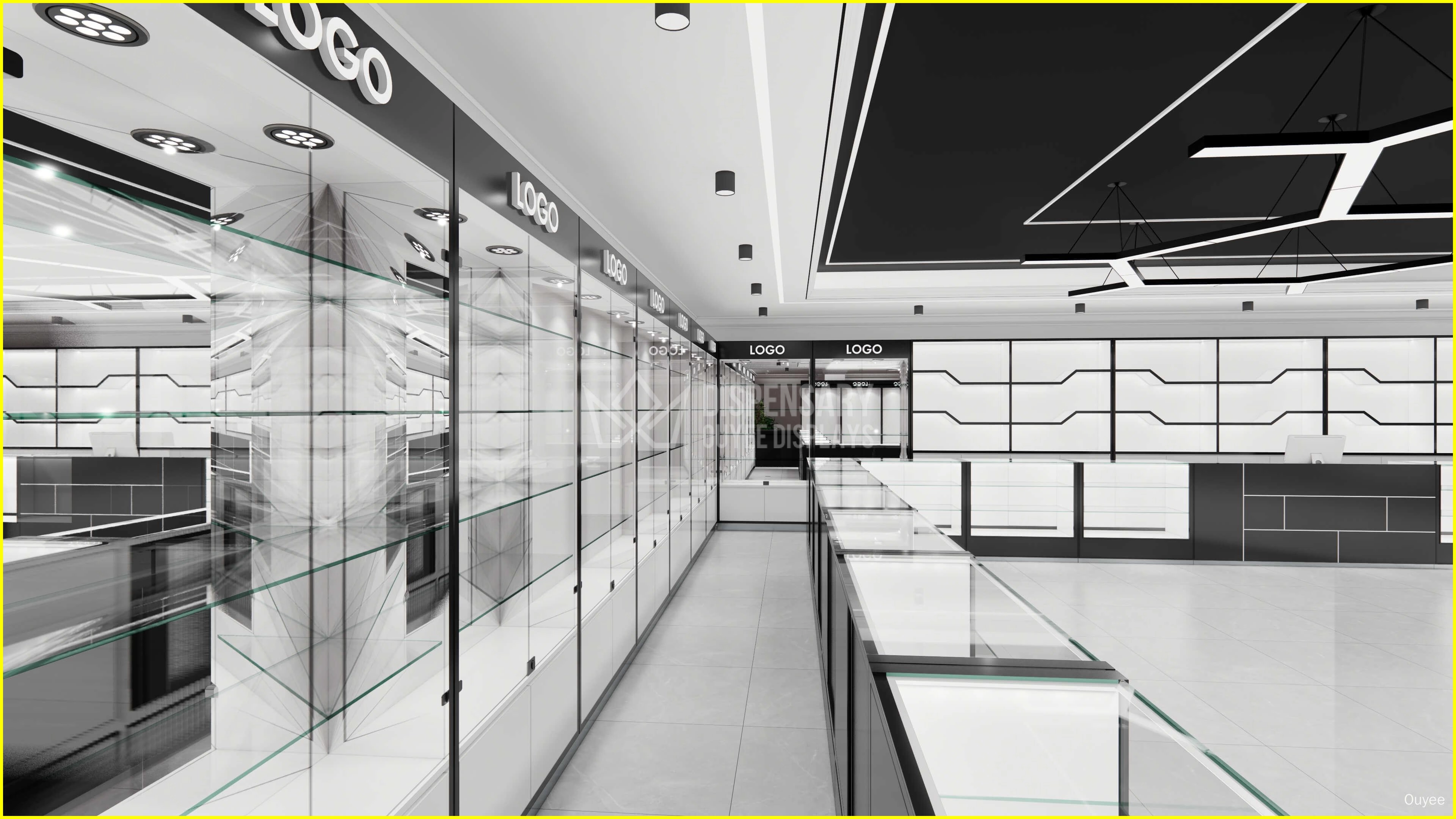 cbd retail displays manufacturing - Ouyee