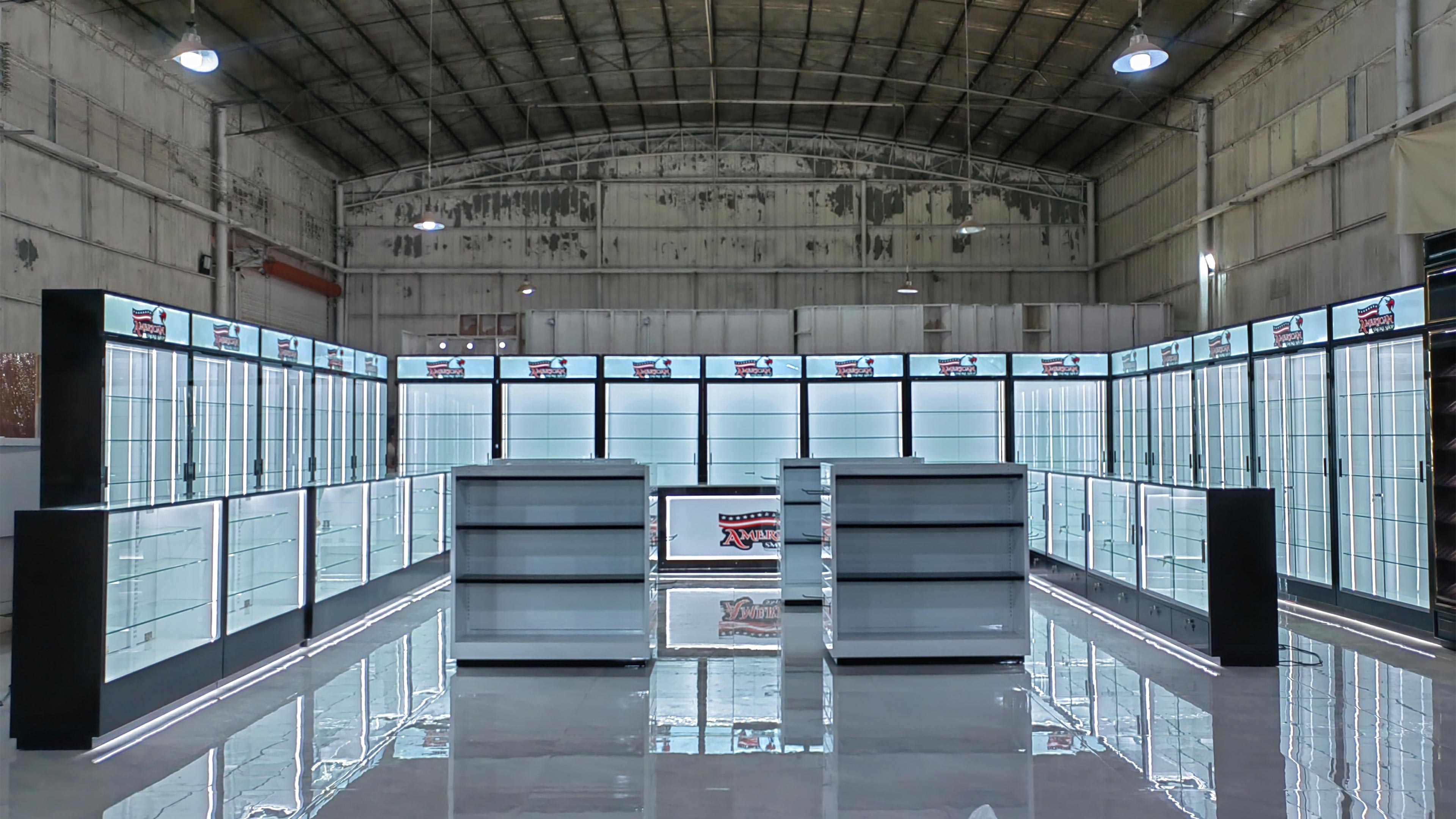 cigarette display cabinet makers
