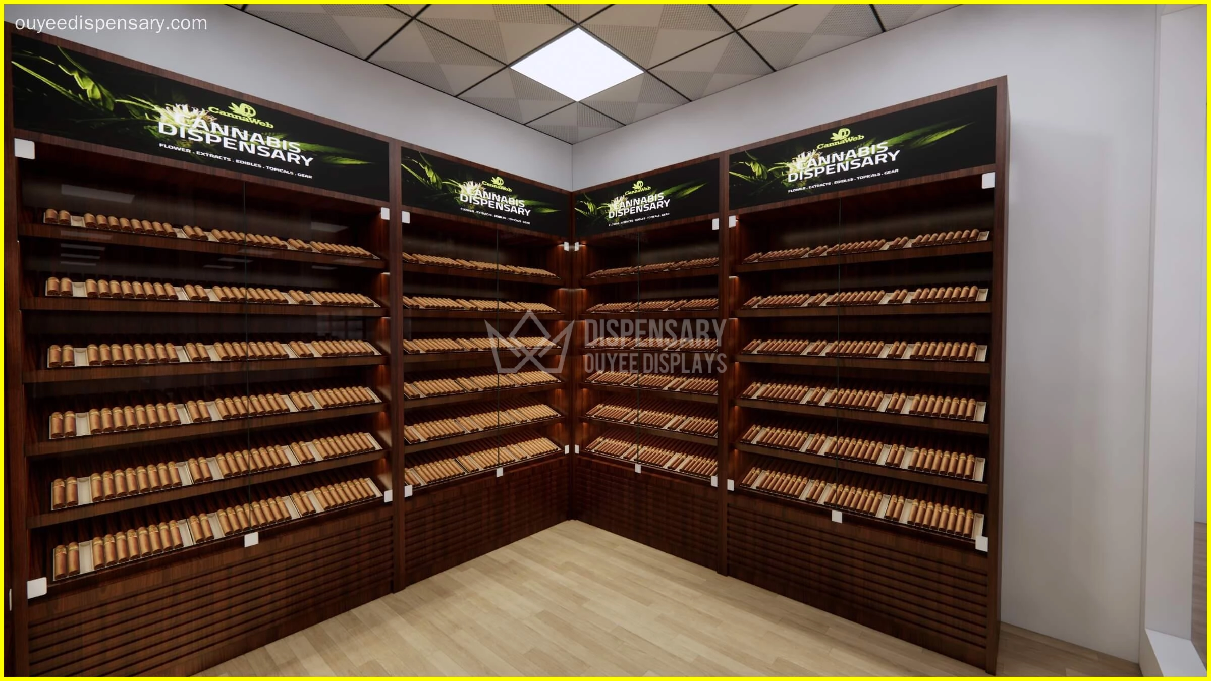 cigarette display unit factory - Ouyee