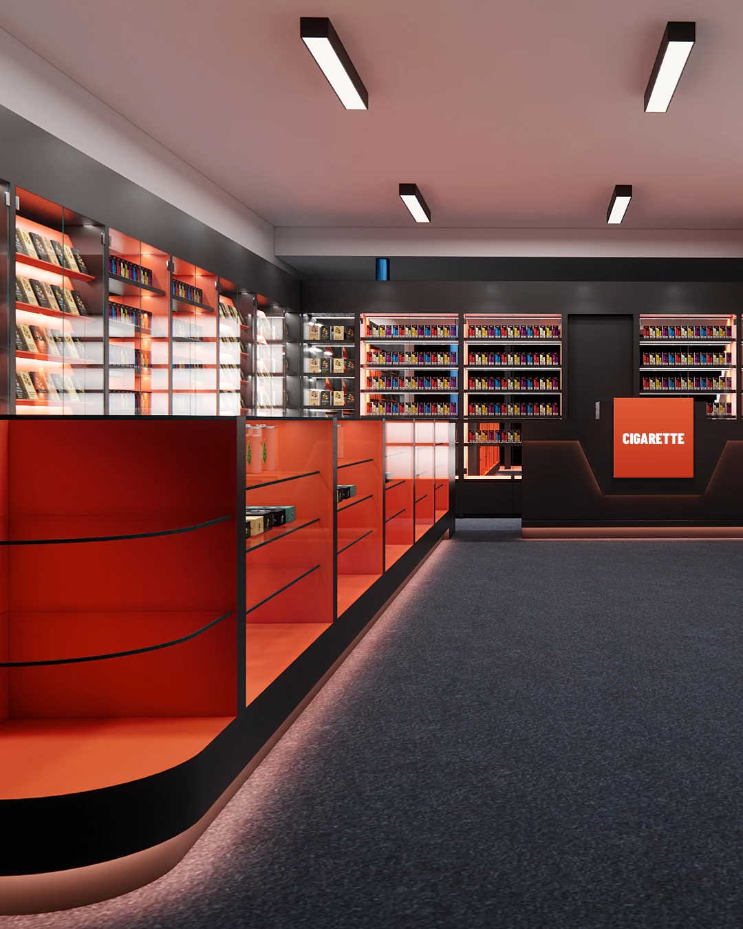 Cigarette Displays Stores - Ouyee