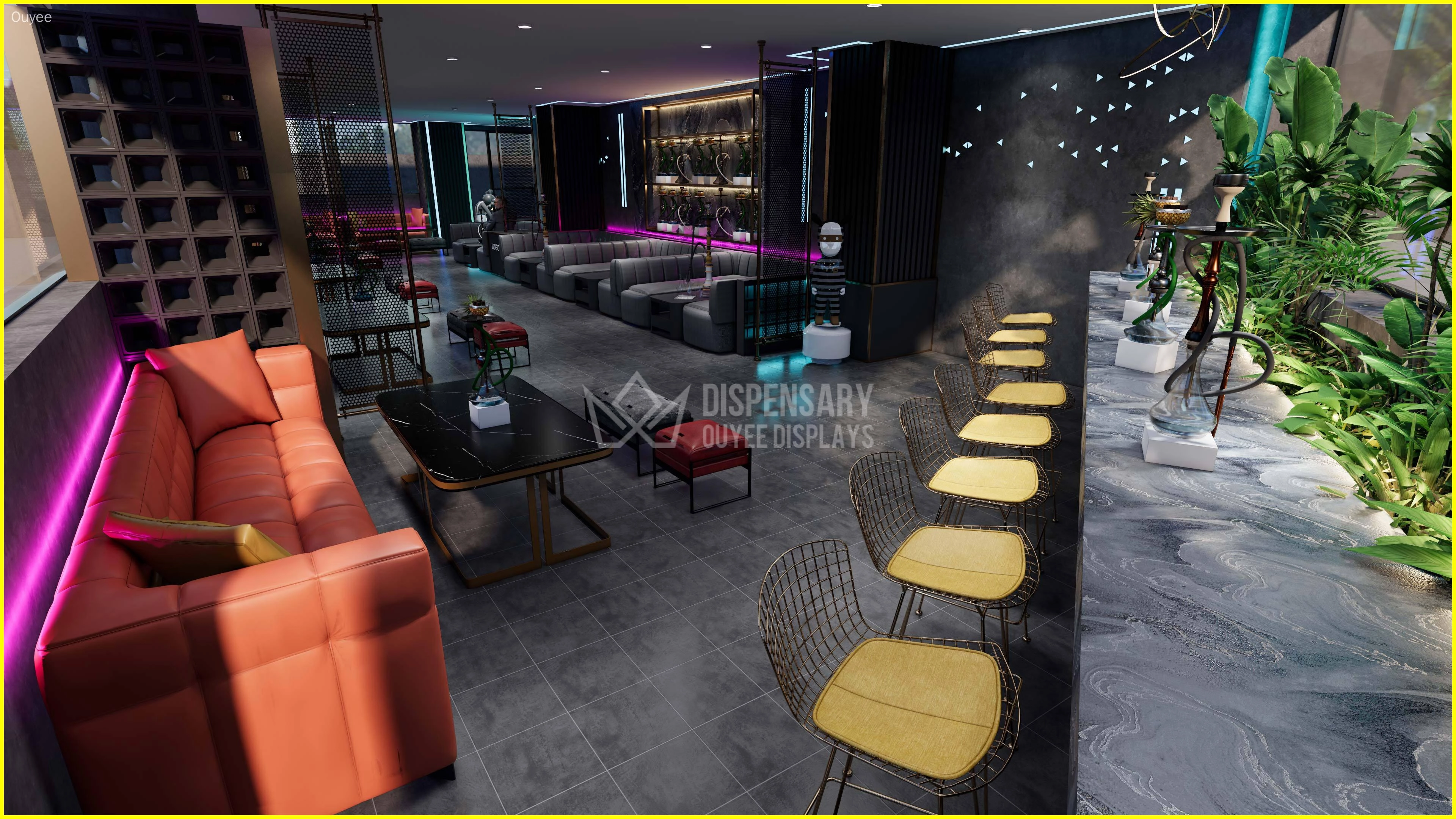 creative hookah lounge furniture for sale - Ouyee