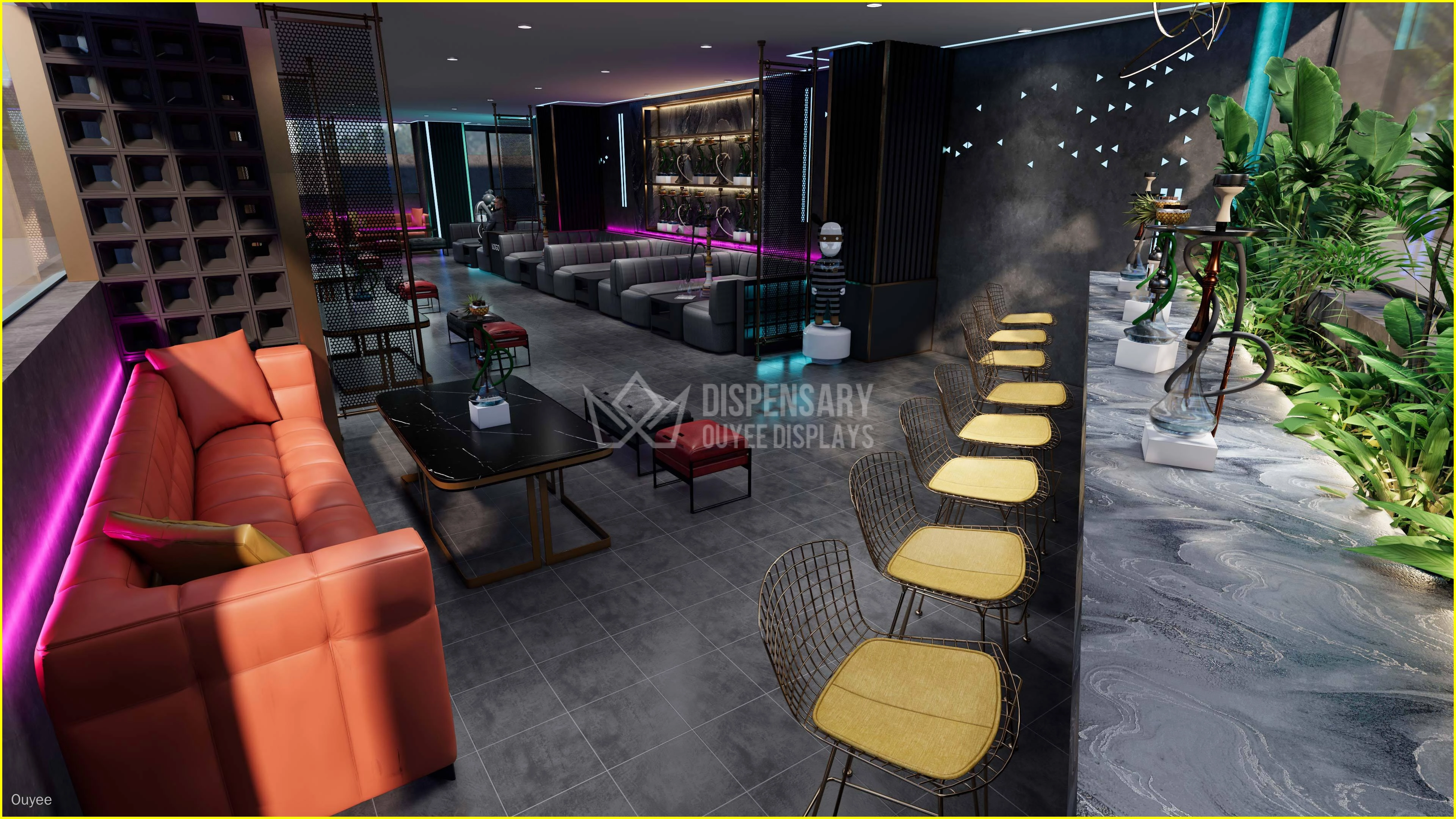 creative hookah lounge furniture for sale - Ouyee