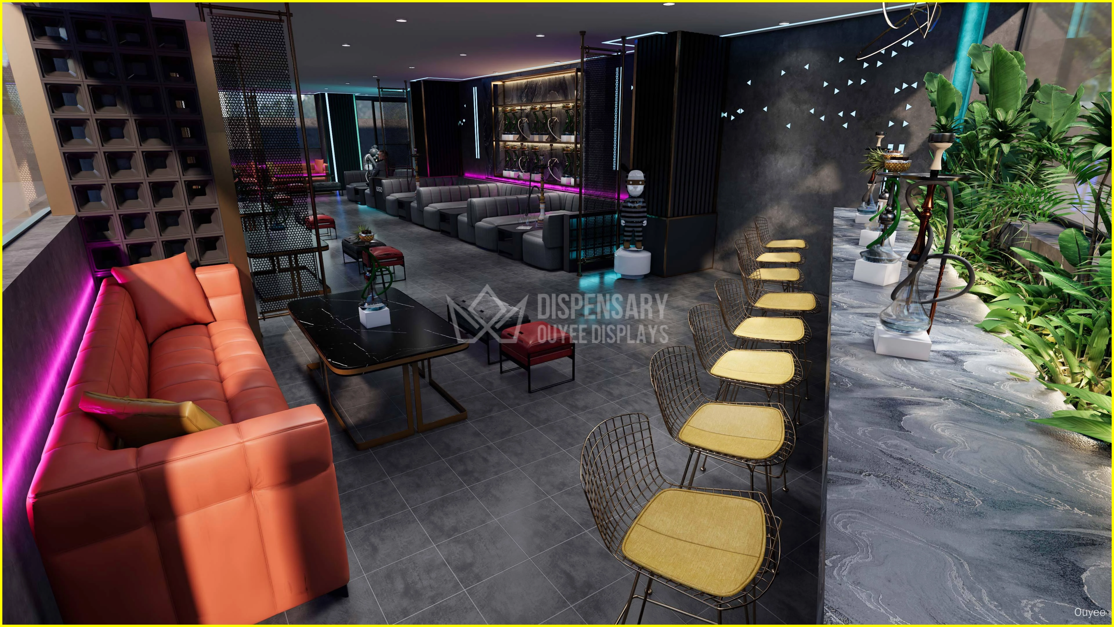 creative hookah lounge furniture for sale - Ouyee