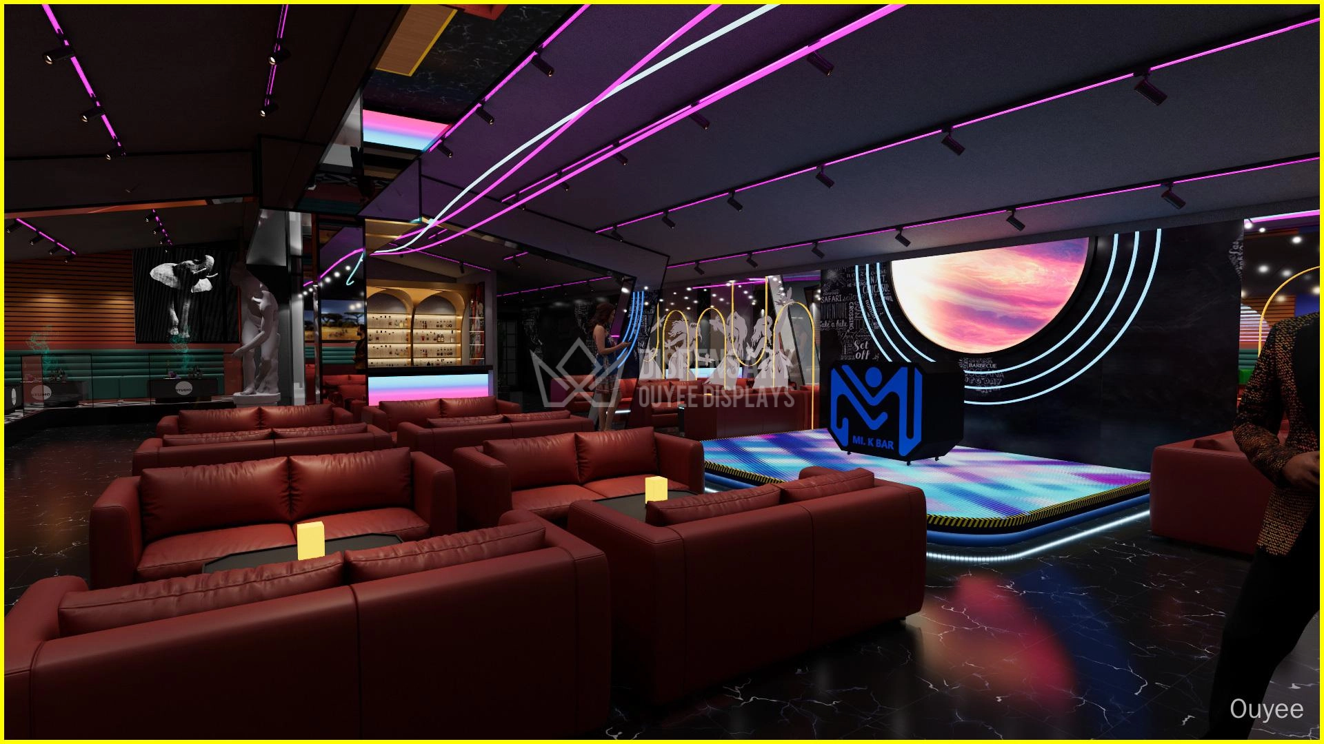 creative hookah lounge furniture in bulk - Ouyee