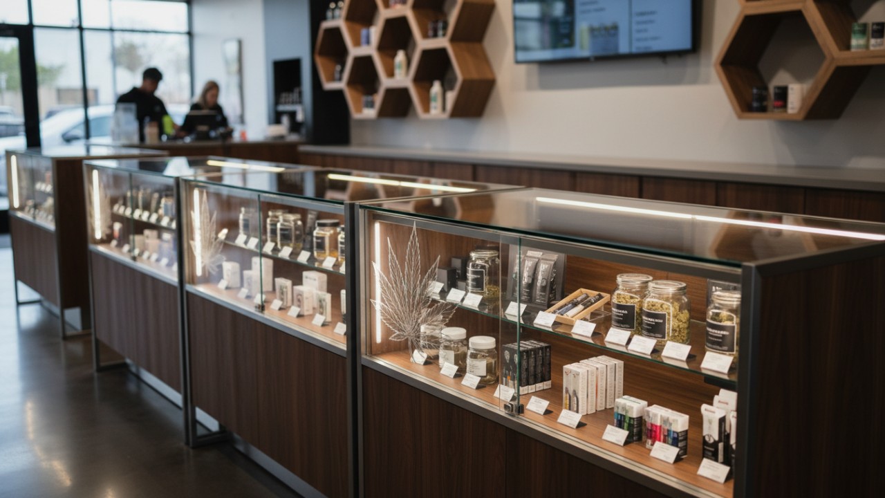 custom cannabis store fixtures