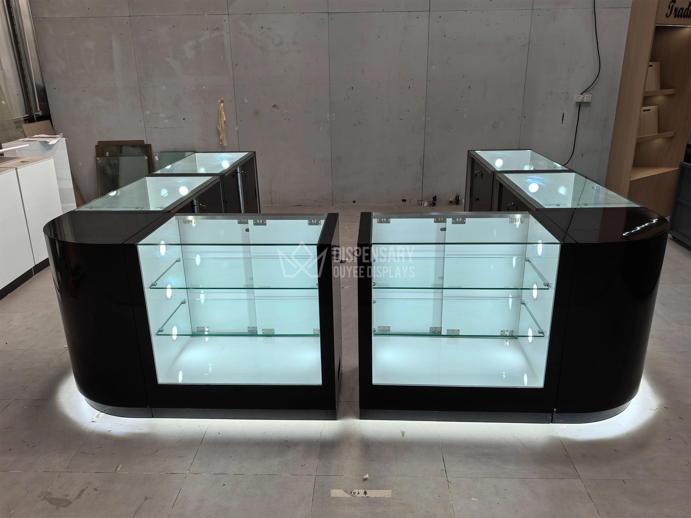 custom-dispensary-display-cases - Ouyee custom dispensary display cases - Ouyee