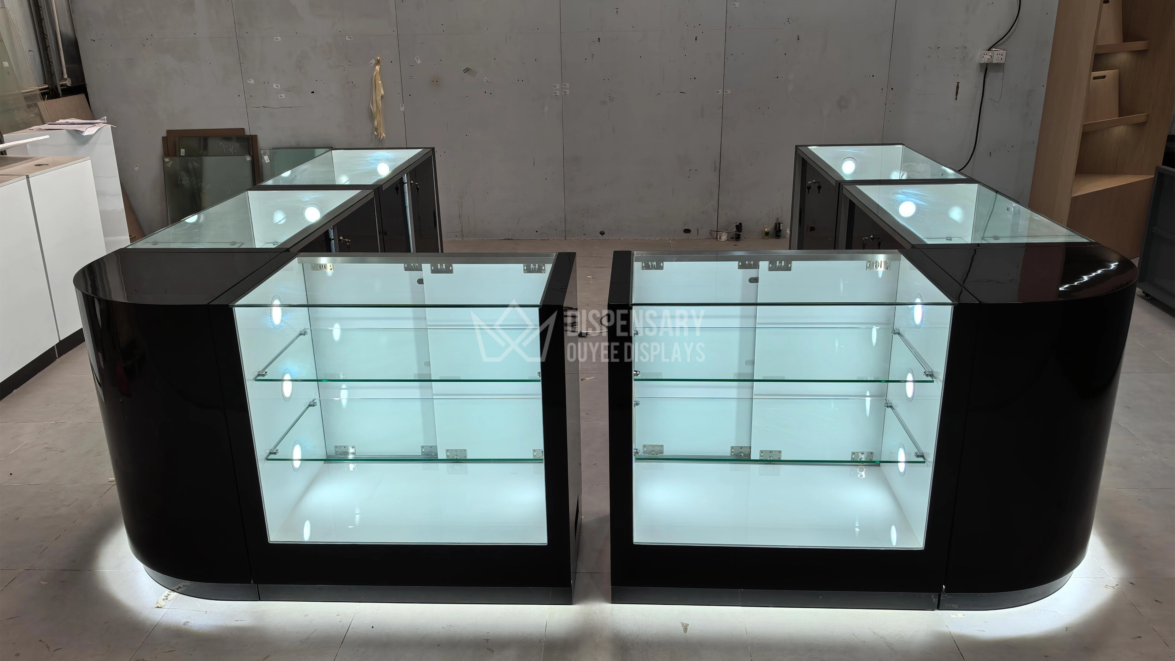 custom-dispensary-display-cases - Ouyee custom dispensary display cases - Ouyee