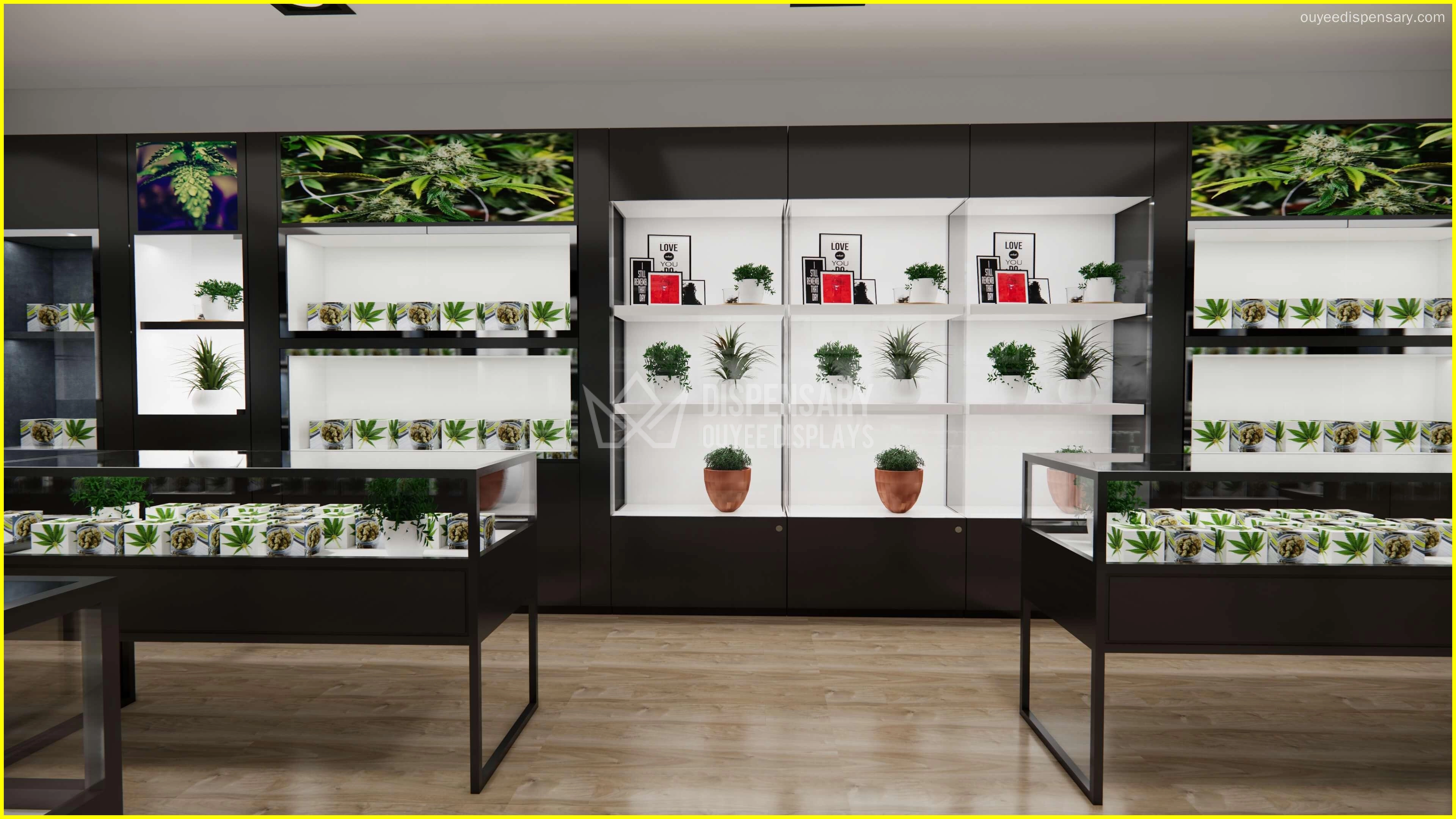 custom display fixtures for cannabis - Ouyee