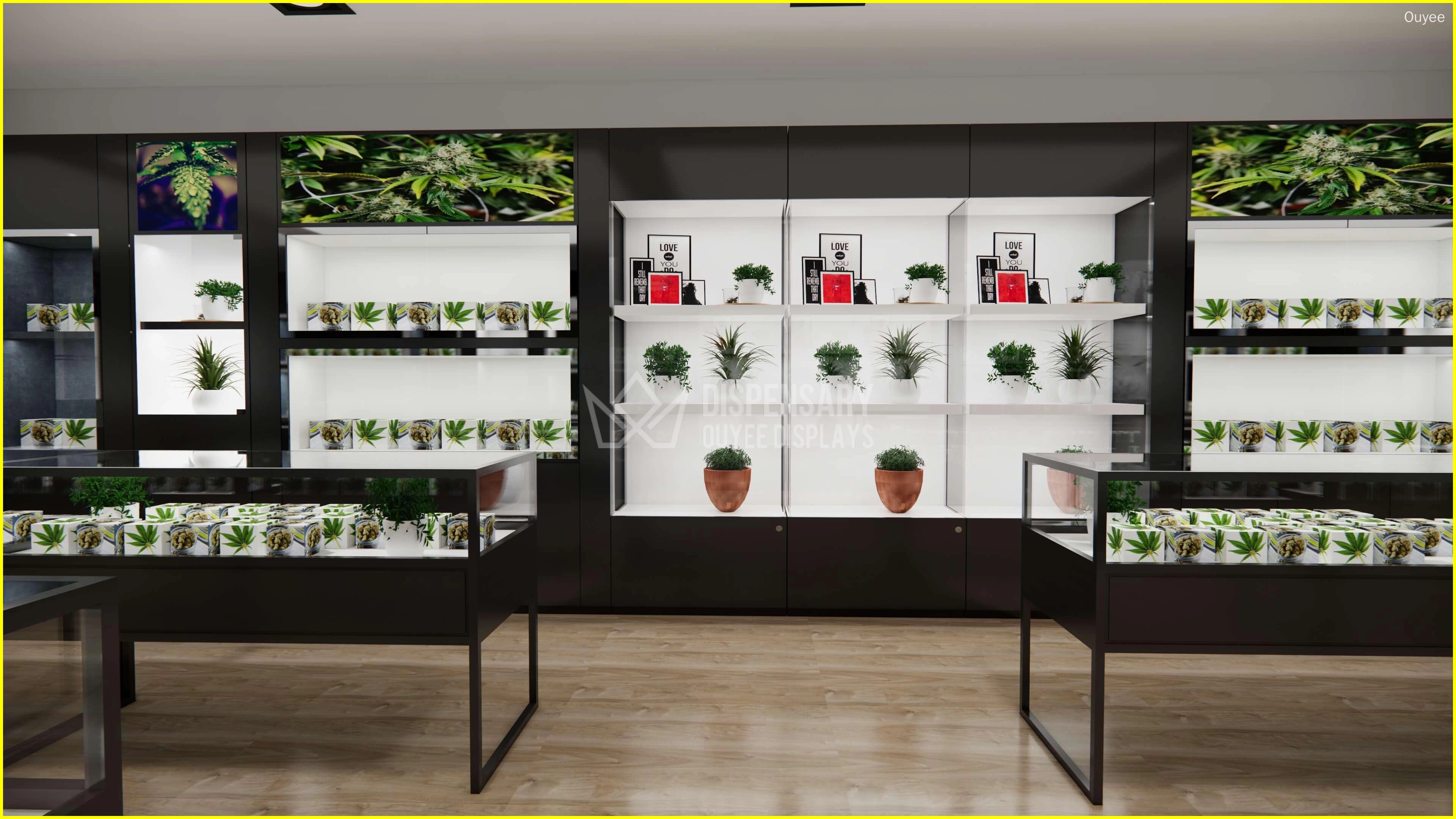 custom display fixtures for cannabis - Ouyee