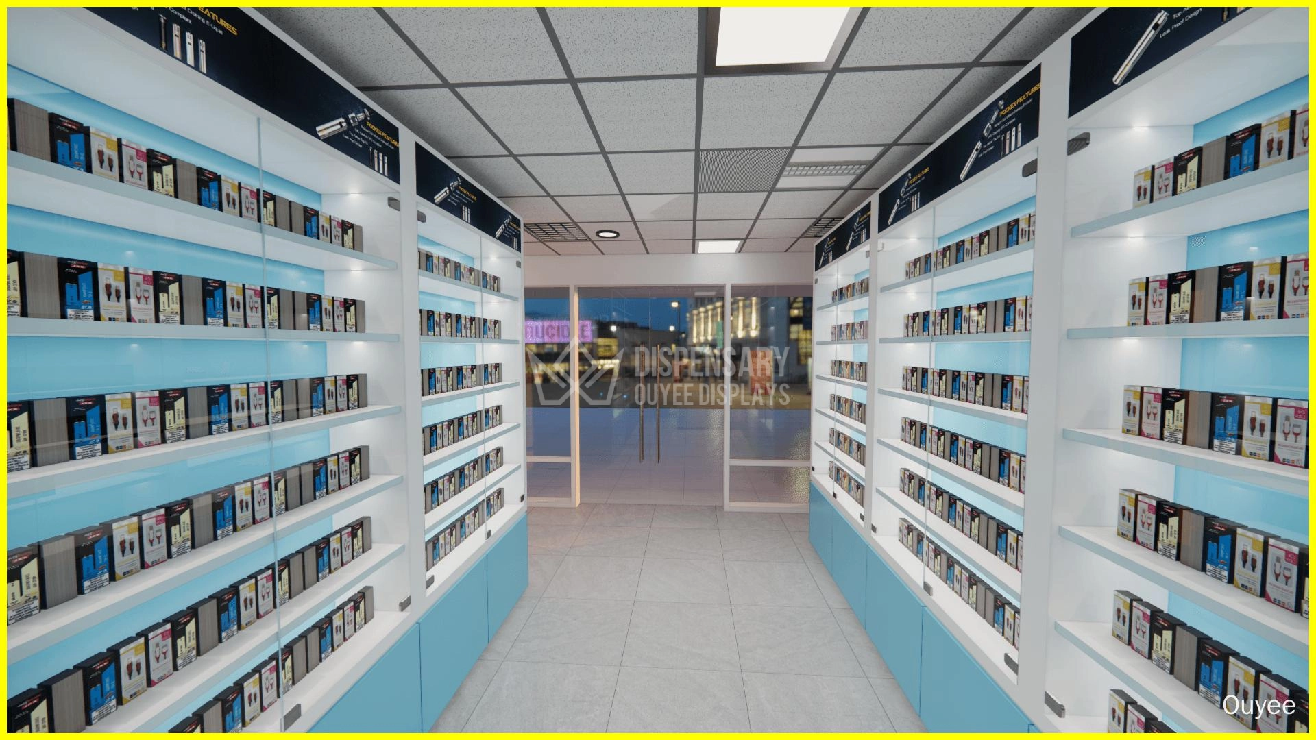 custom e cigarette display rack - Ouyee