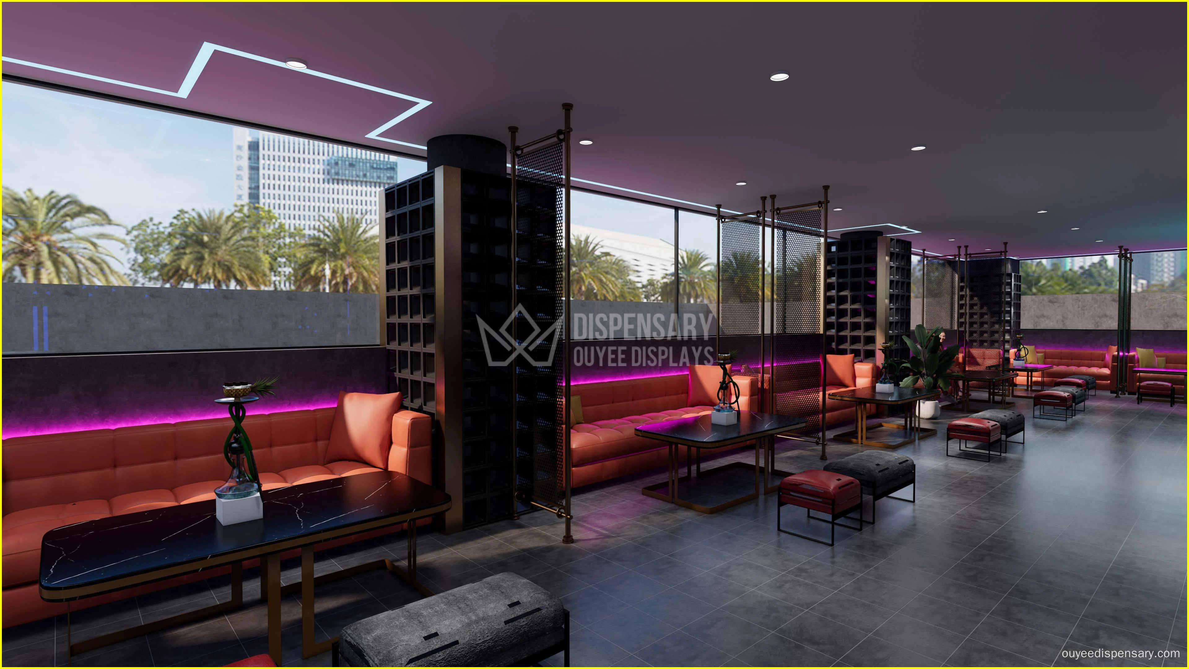 custom hookah lounge furniture for sale - Ouyee