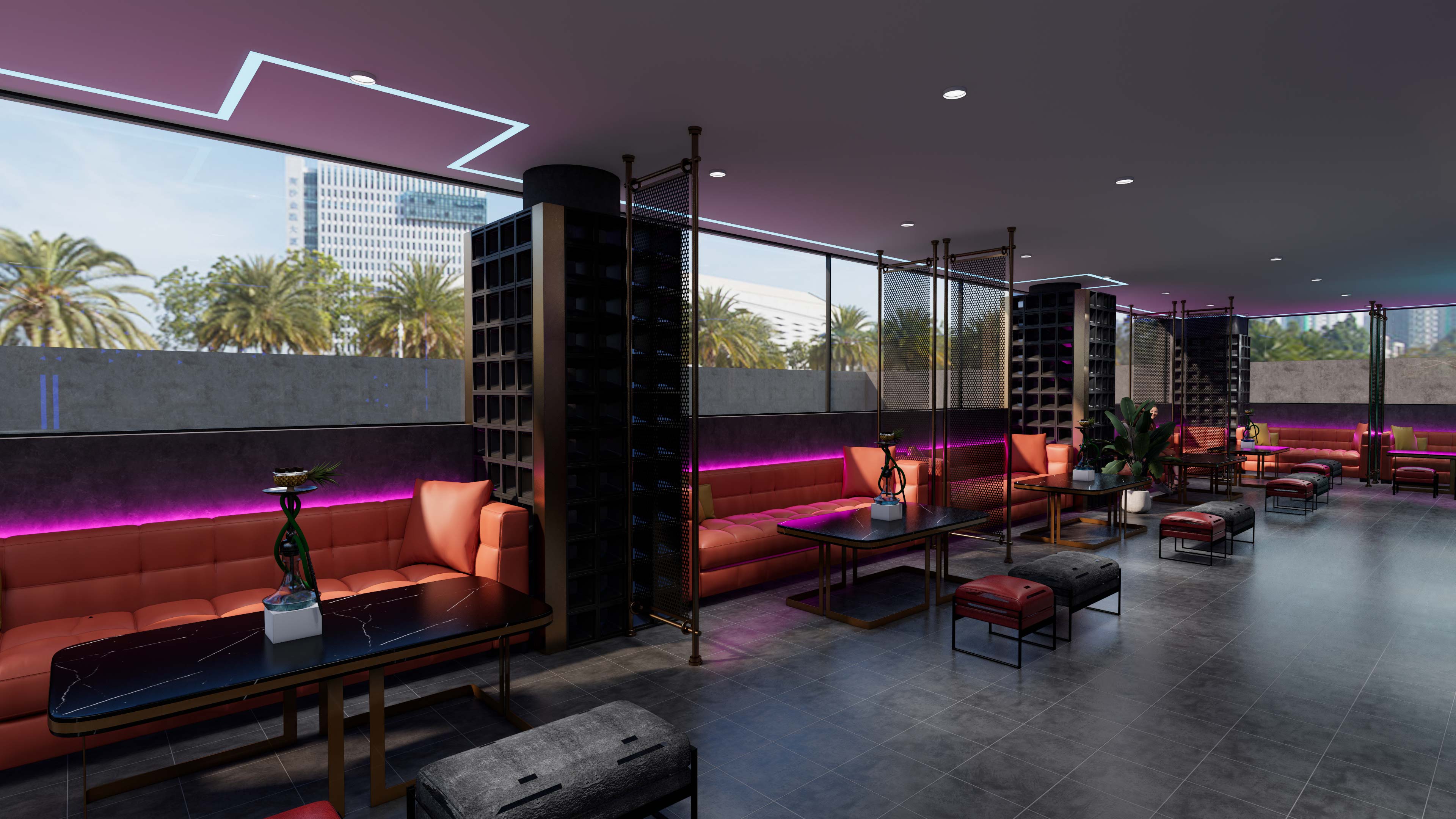 custom hookah lounge furniture for sale