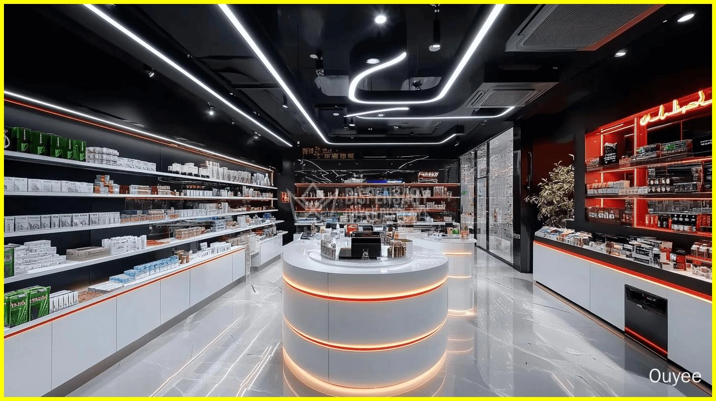 custom retail design cannabis stores - Ouyee