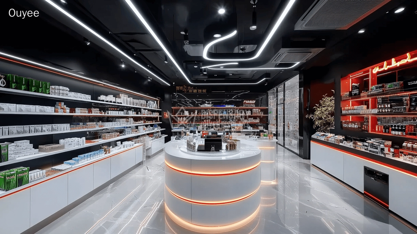 custom retail design cannabis stores - Ouyee