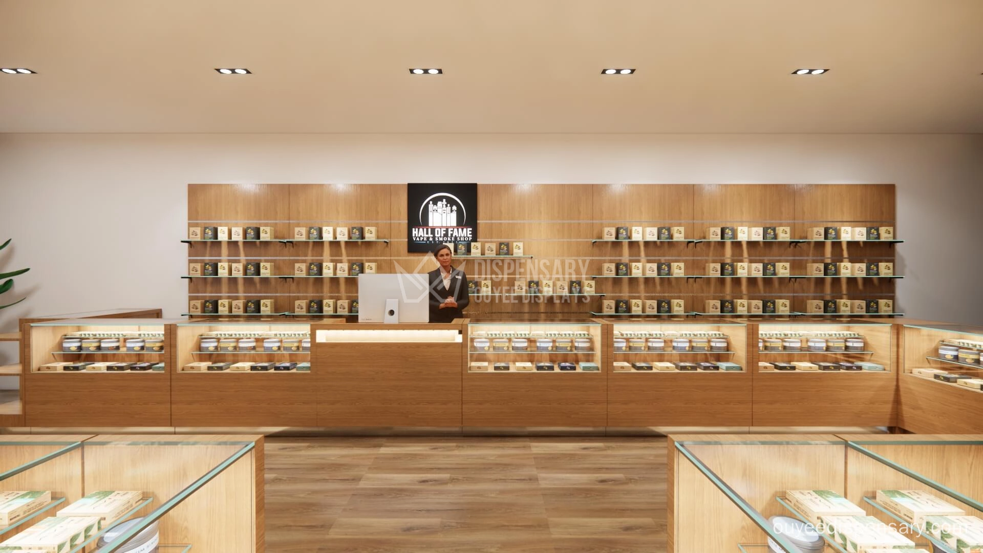 custom showcases for smoke shop - Ouyee