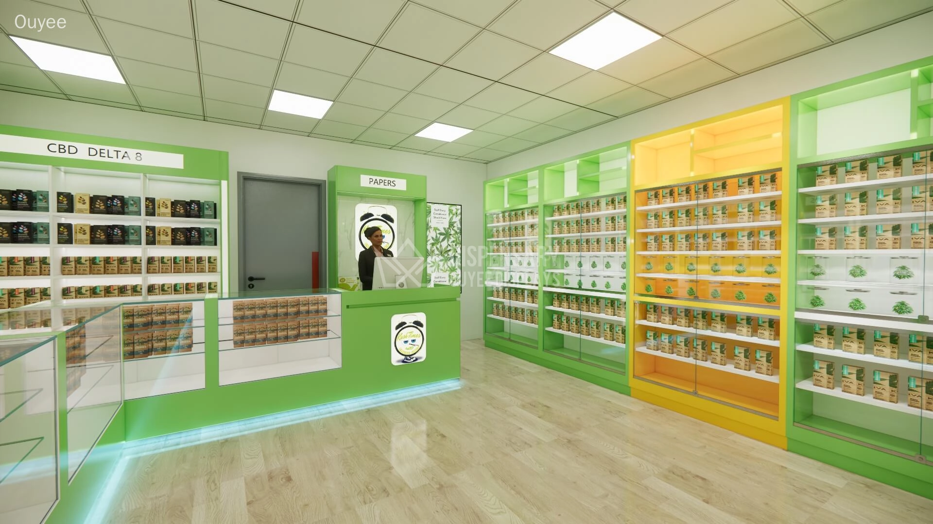 customize cbd cigarettes display - Ouyee