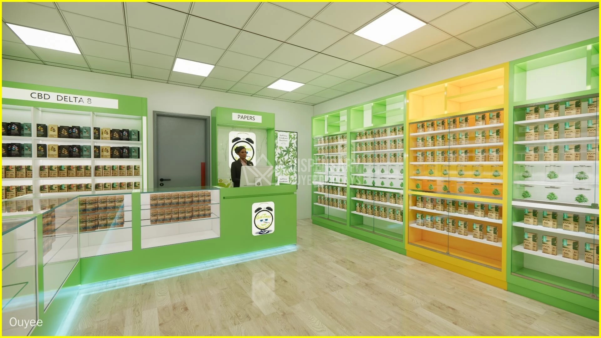 customize cbd cigarettes display - Ouyee