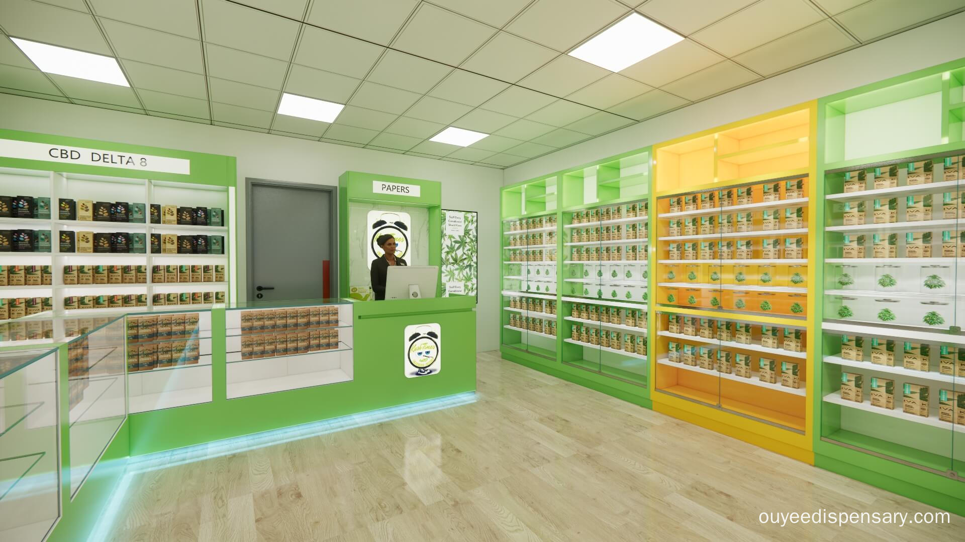 customize cbd cigarettes display - Ouyee