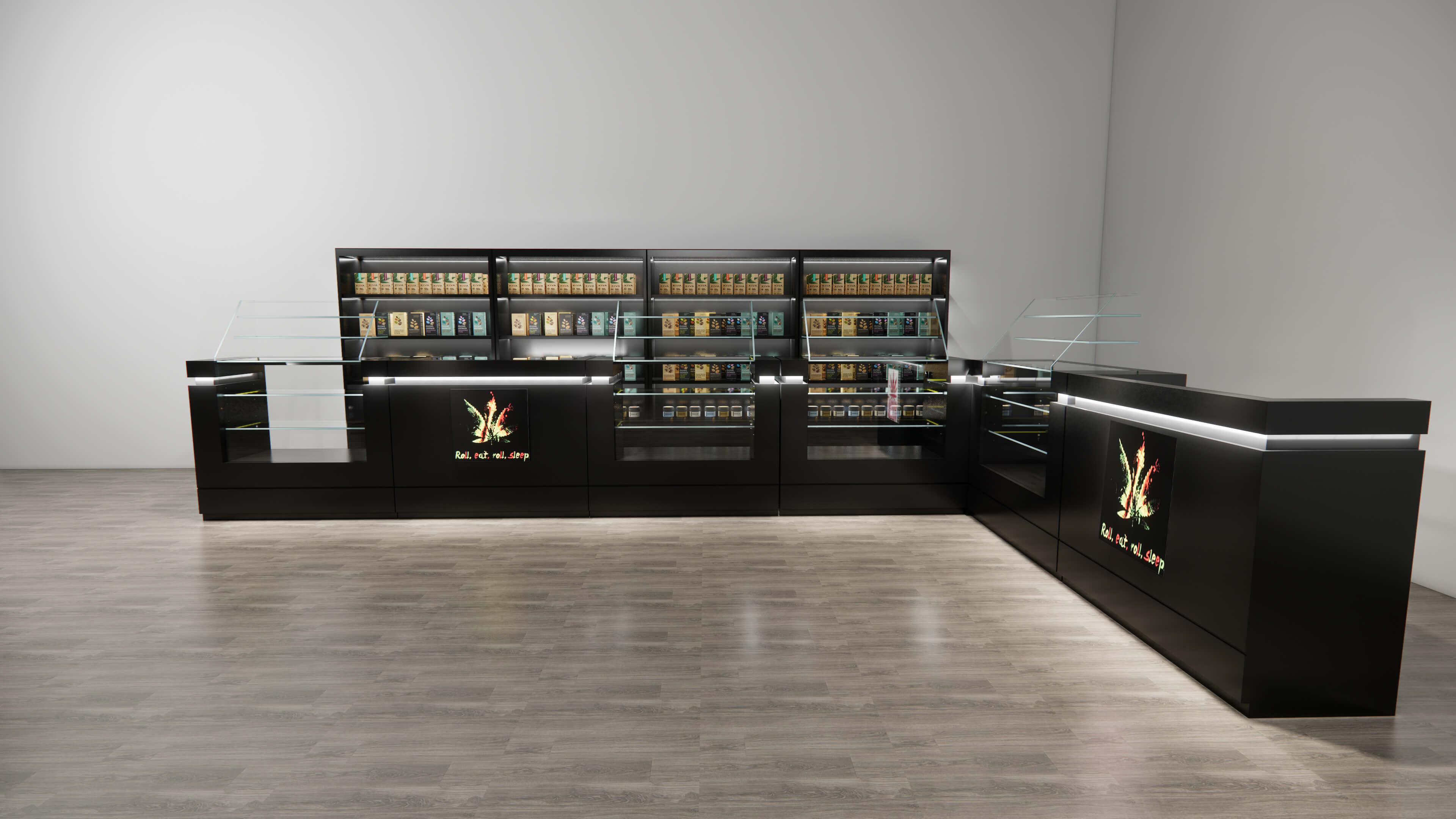 customize cigarette display counter