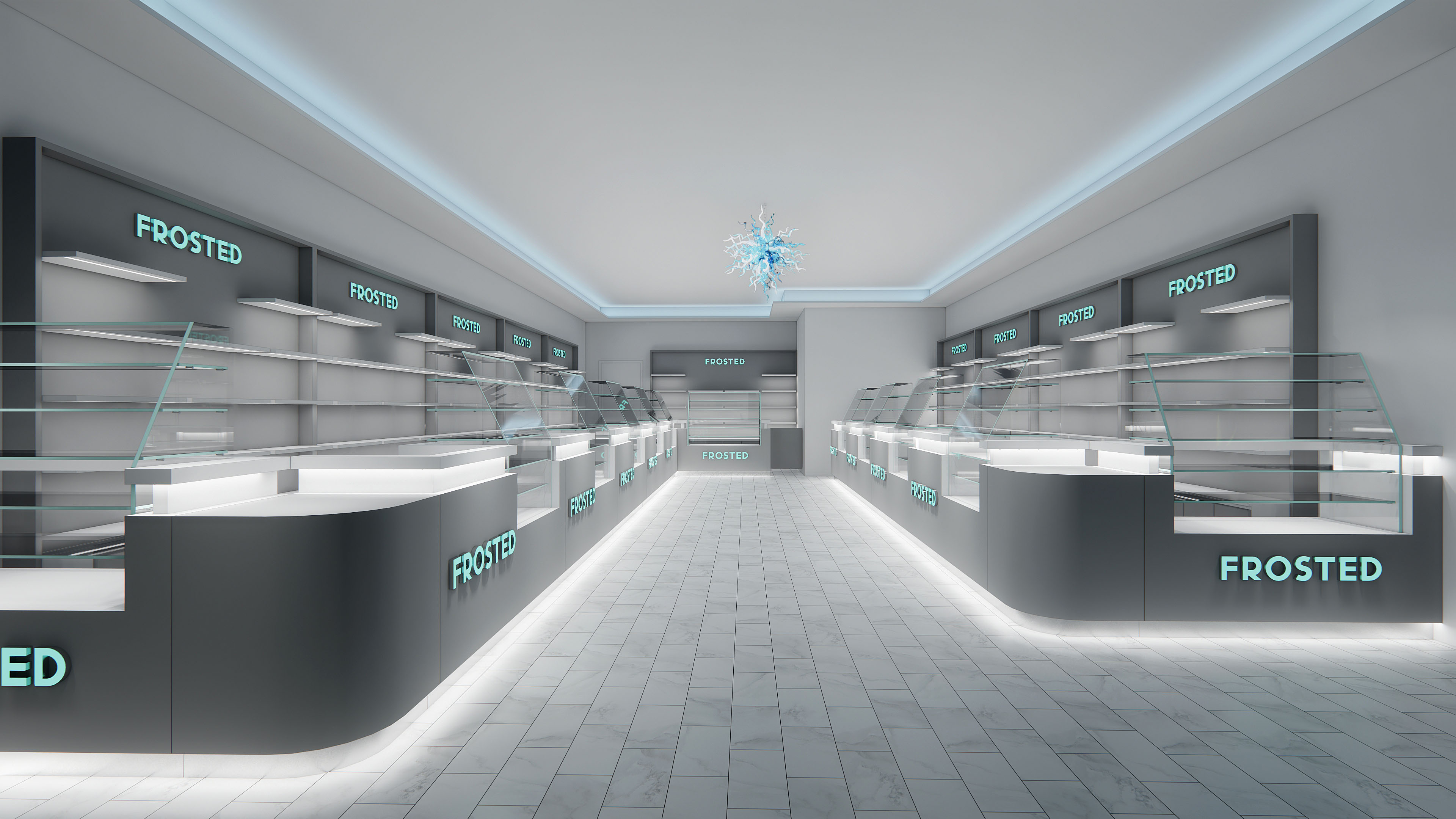 customize good display of smoke shop
