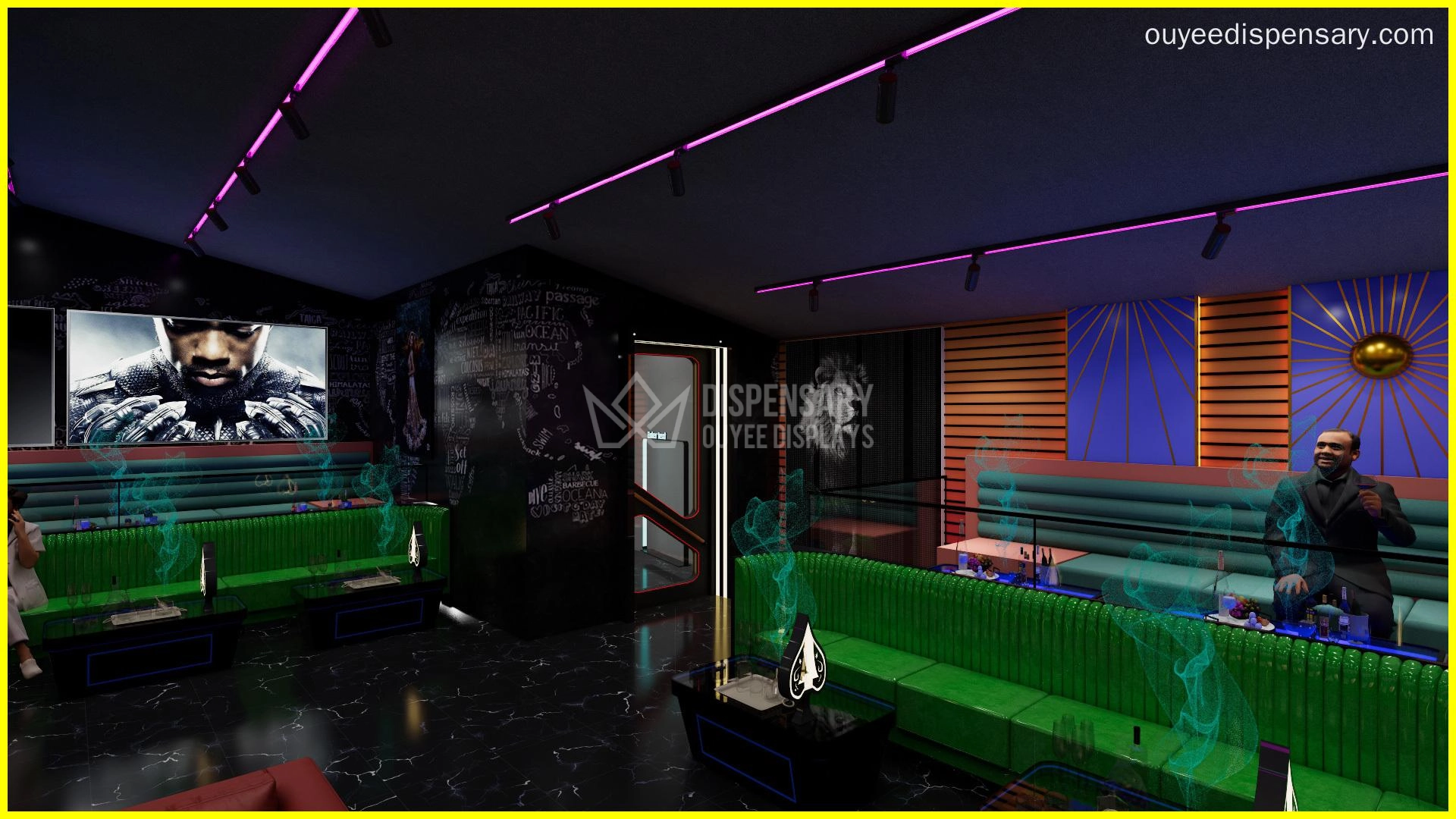 customize hookah lounge furniture in bulk - Ouyee