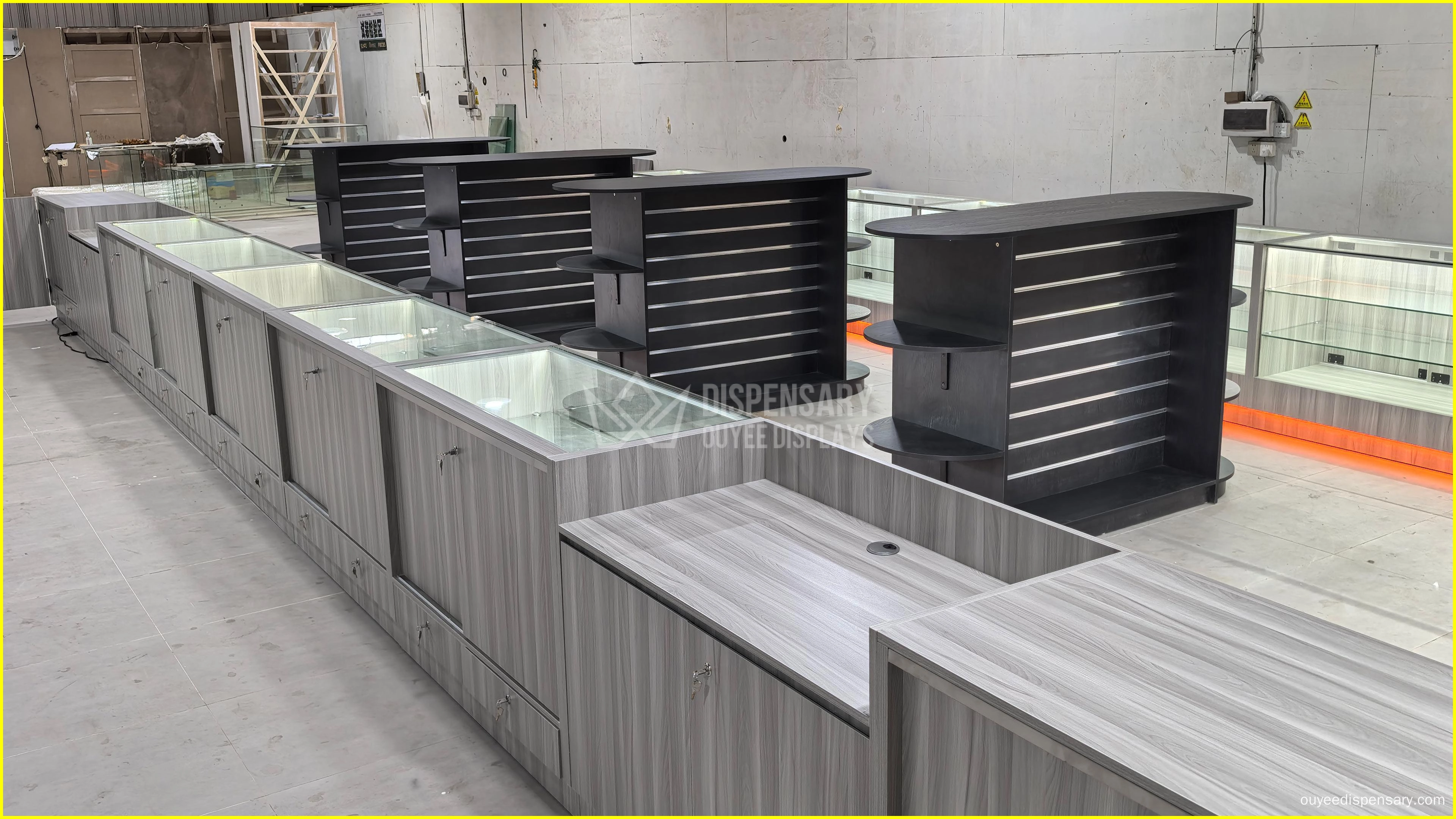 customize retail cigarette display case - Ouyee