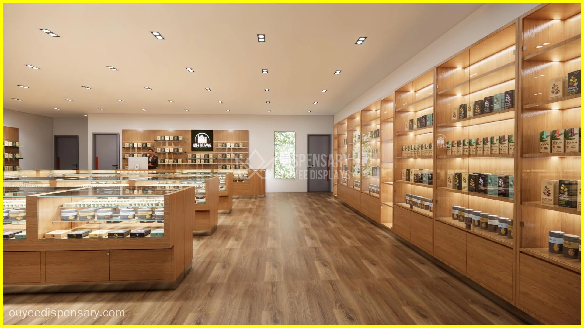 customize showcases for smoke shop - Ouyee