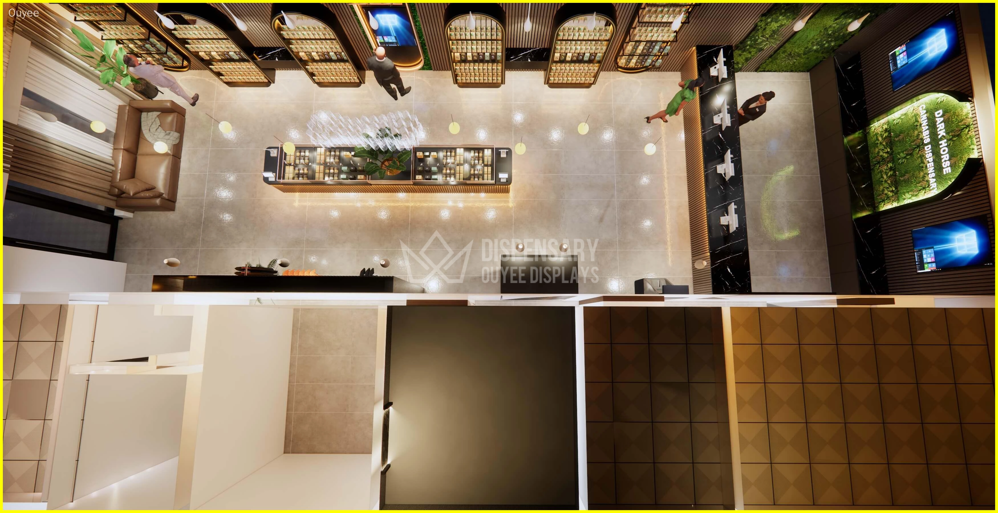 customized displays smoke shop ideas - Ouyee