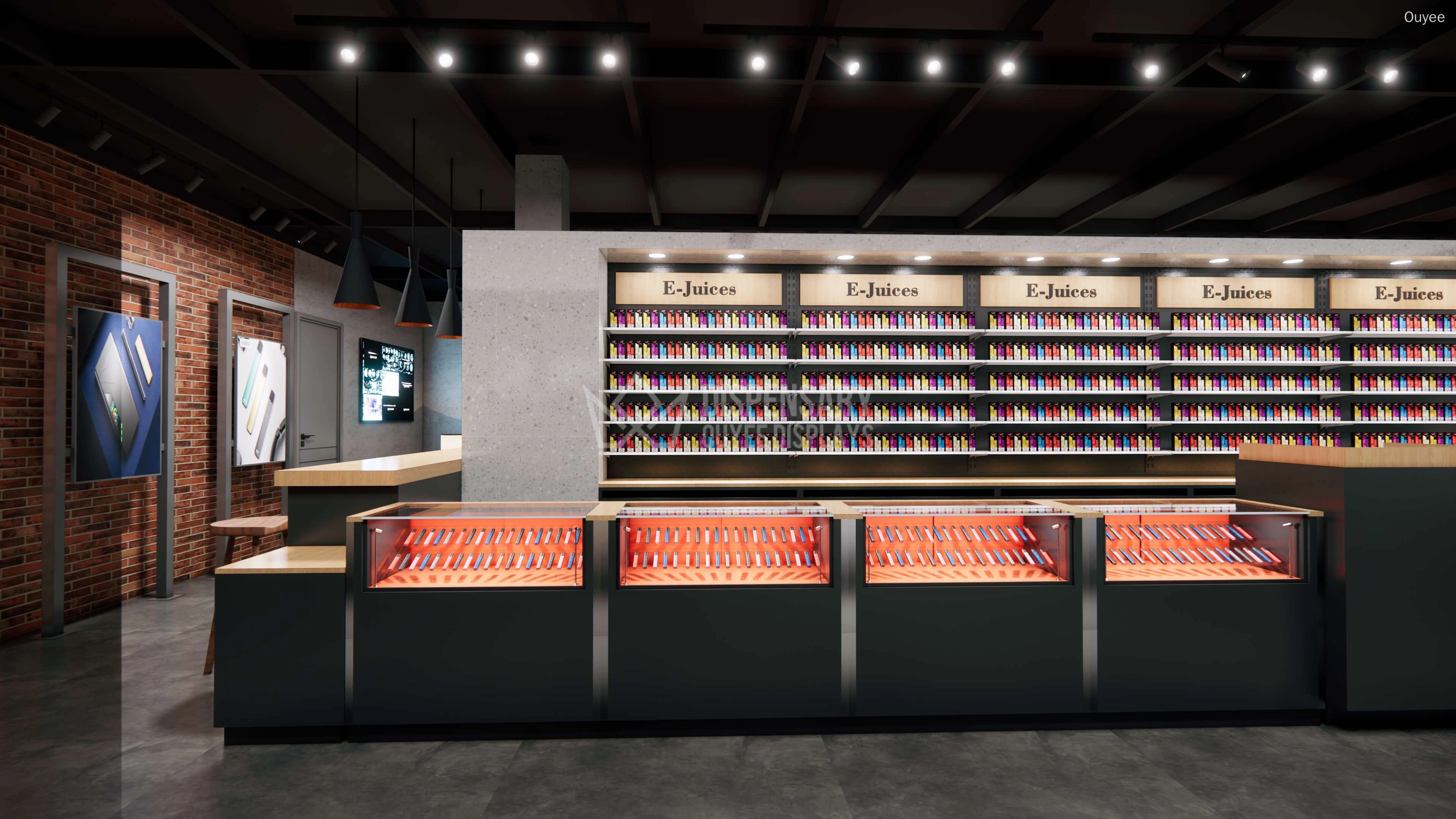 dispensary display and design factories - Ouyee