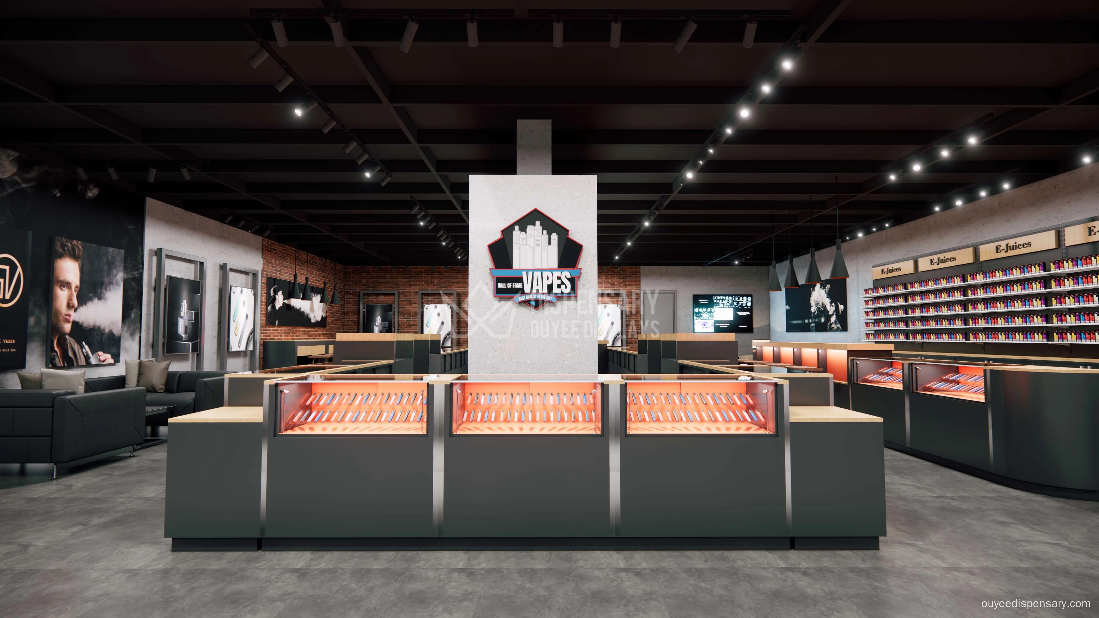 dispensary display and design manufacturer - Ouyee