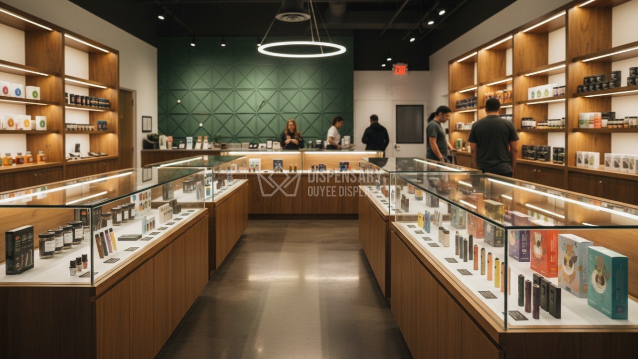 dispensary display cabinets