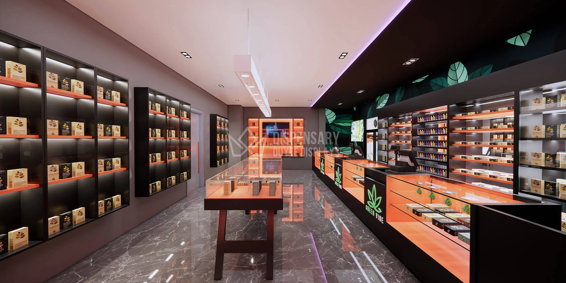 dispensary-display-cases - Ouyee dispensary display cases - Ouyee