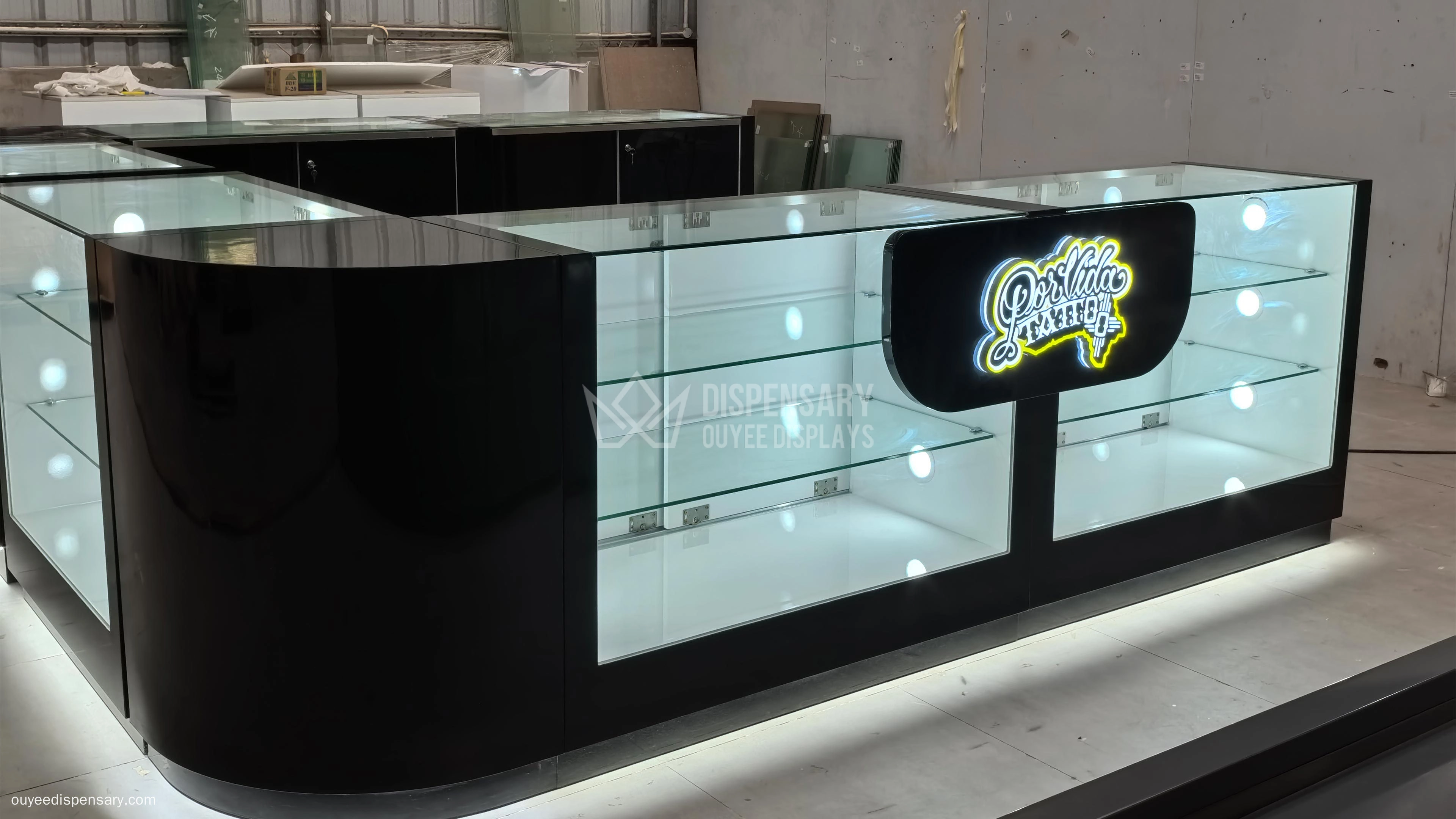 dispensary display cases supplier - Ouyee