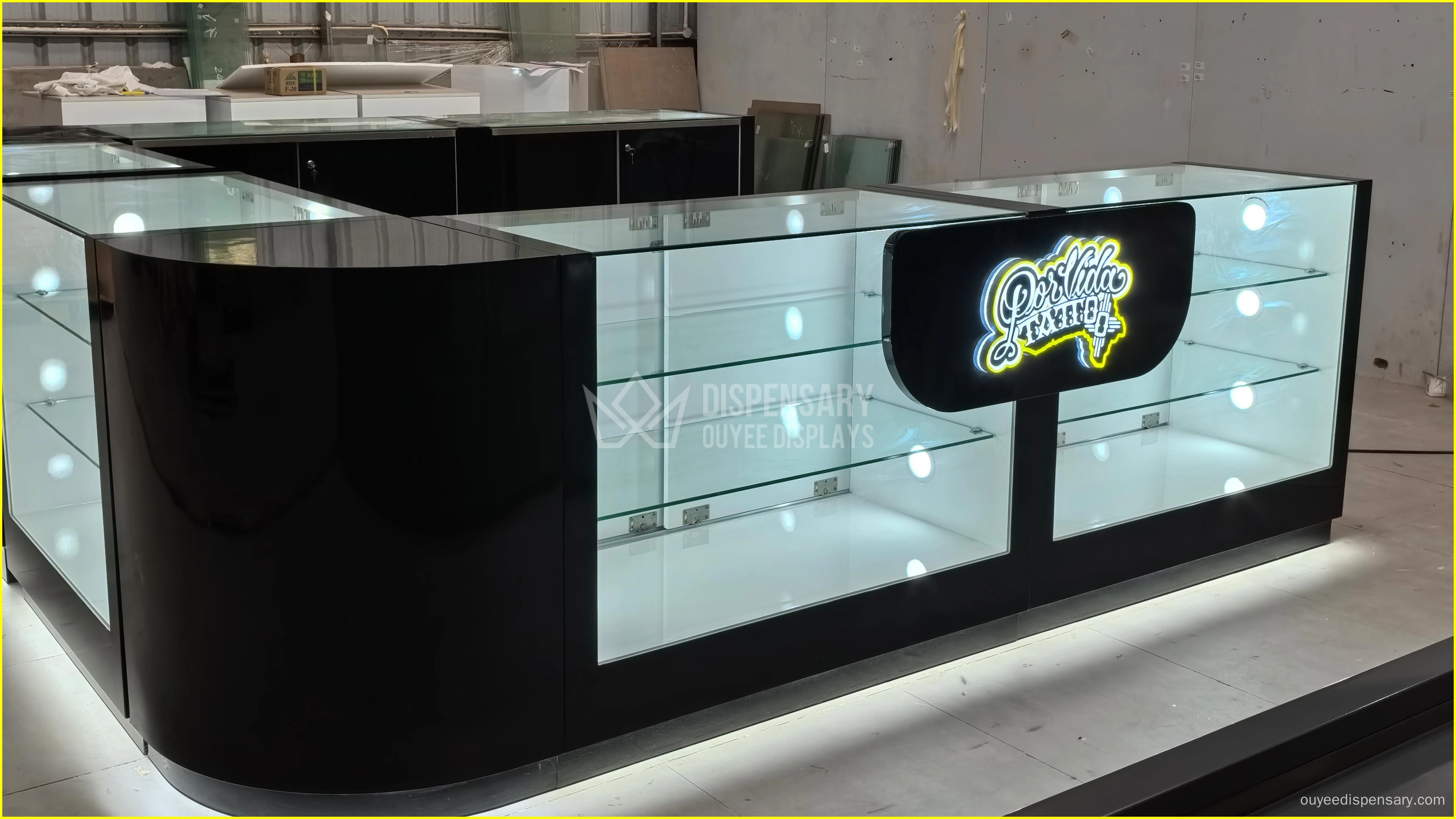 dispensary display cases supplier - Ouyee