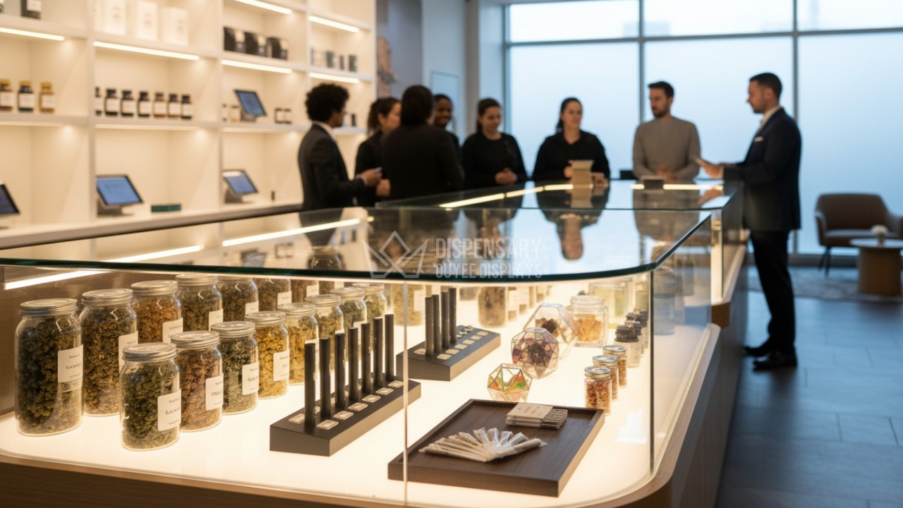 dispensary display design