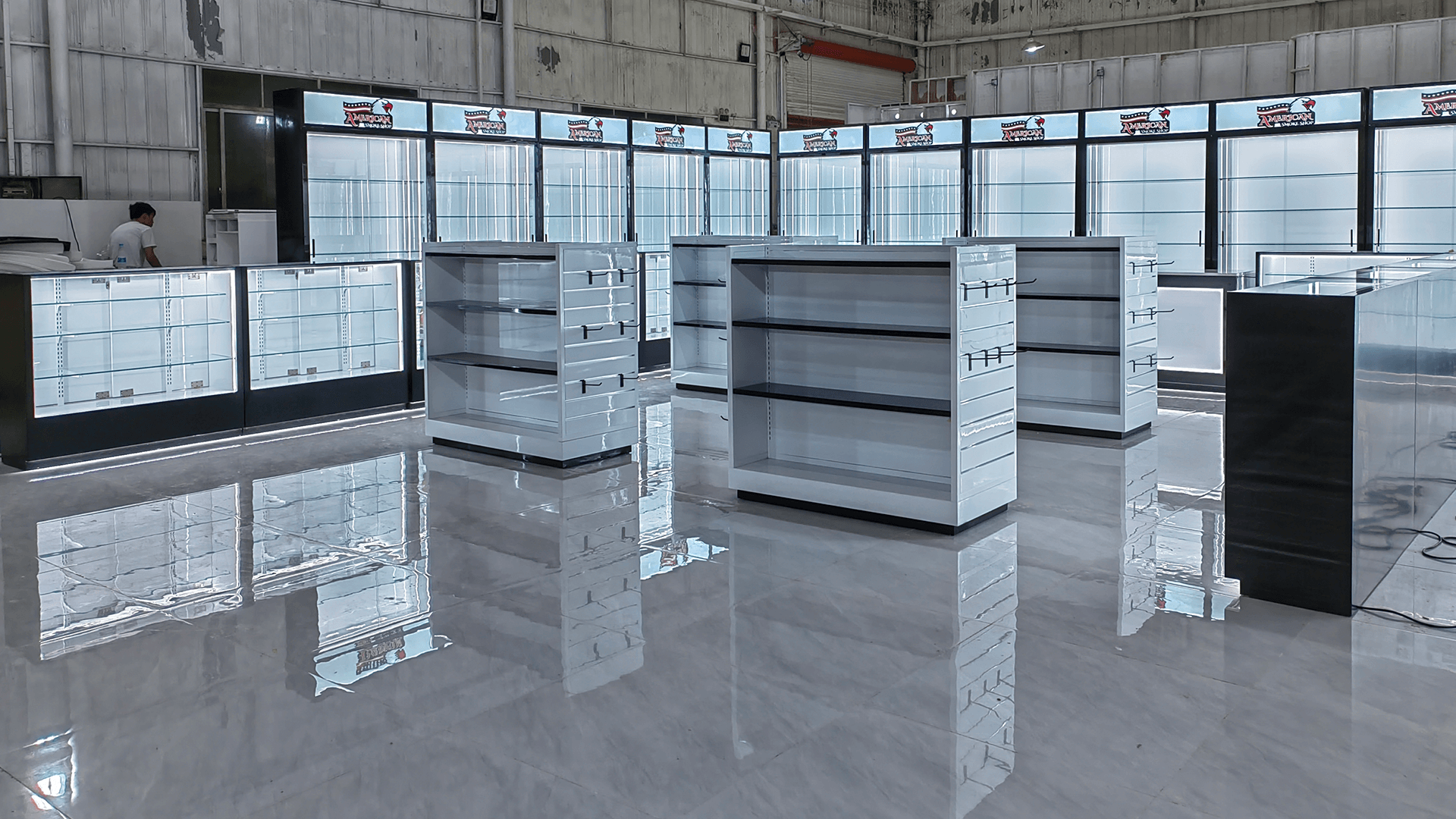 Dispensary Displays Smoke Shop Showcases vape shop  (1)