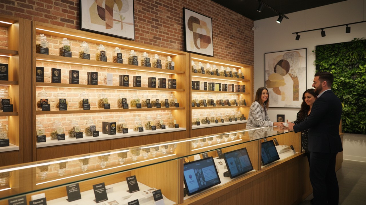 dispensary visual merchandising