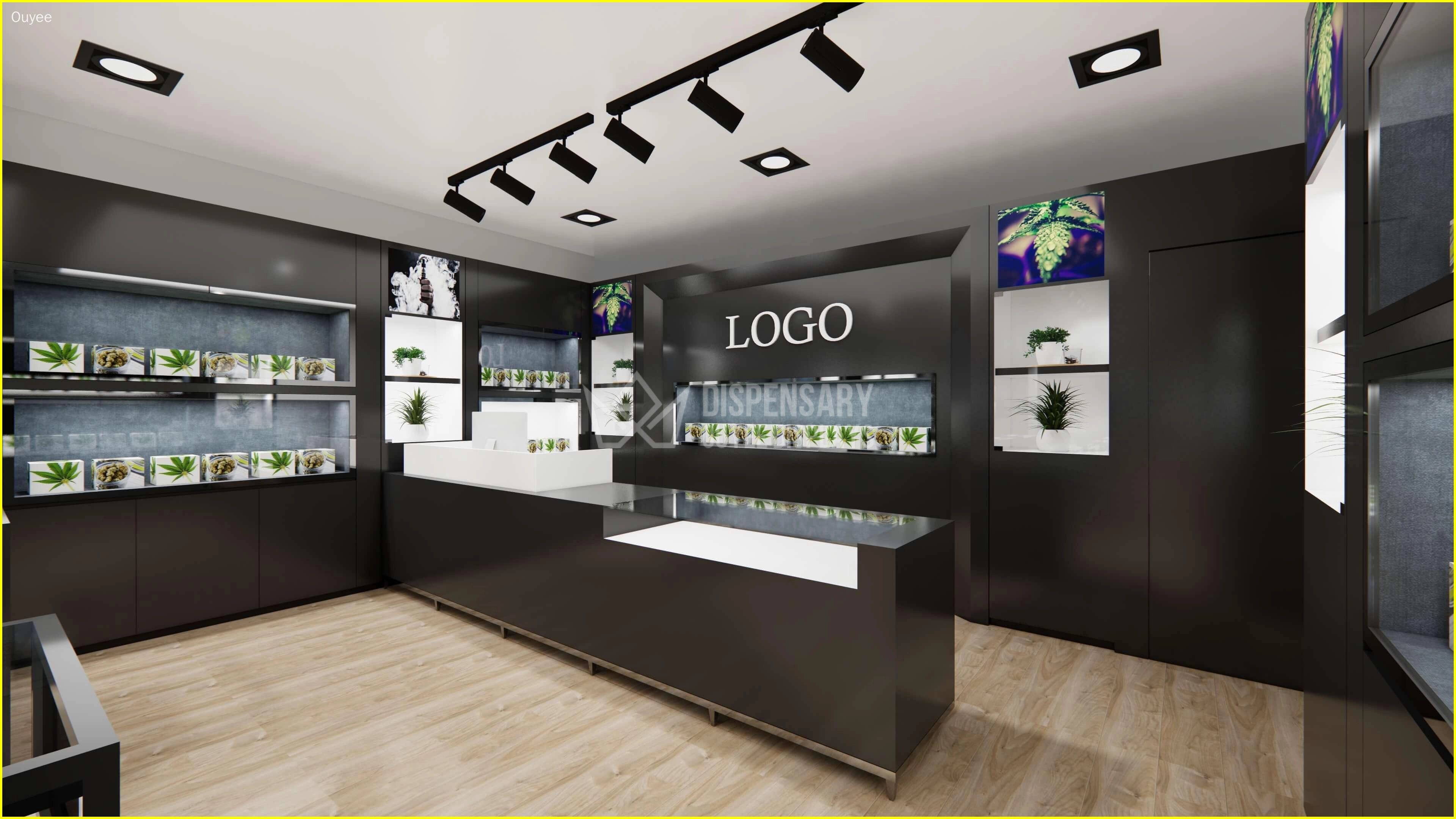 display fixtures for cannabis maker - Ouyee