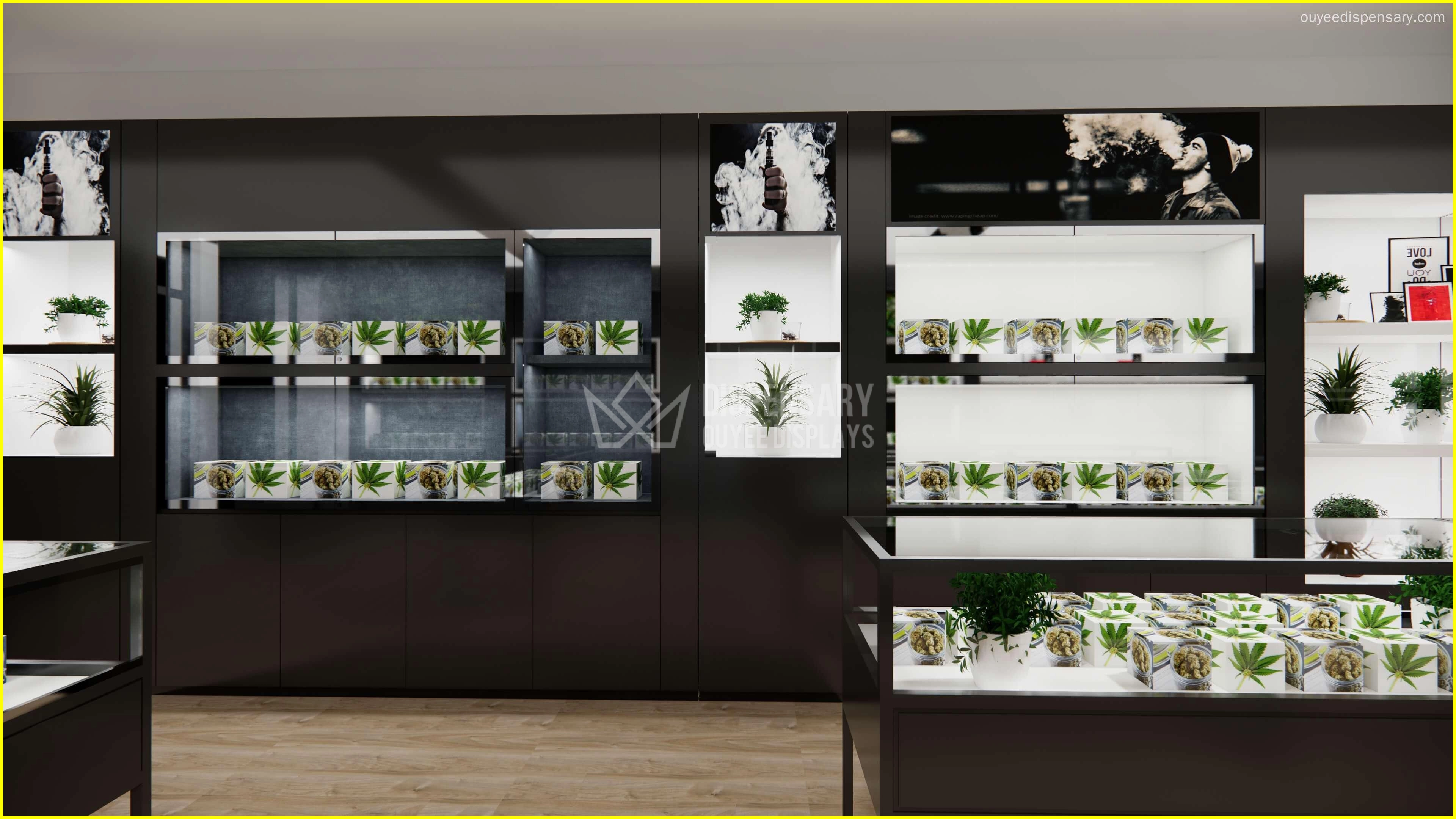 display fixtures for cannabis manufacturing - Ouyee