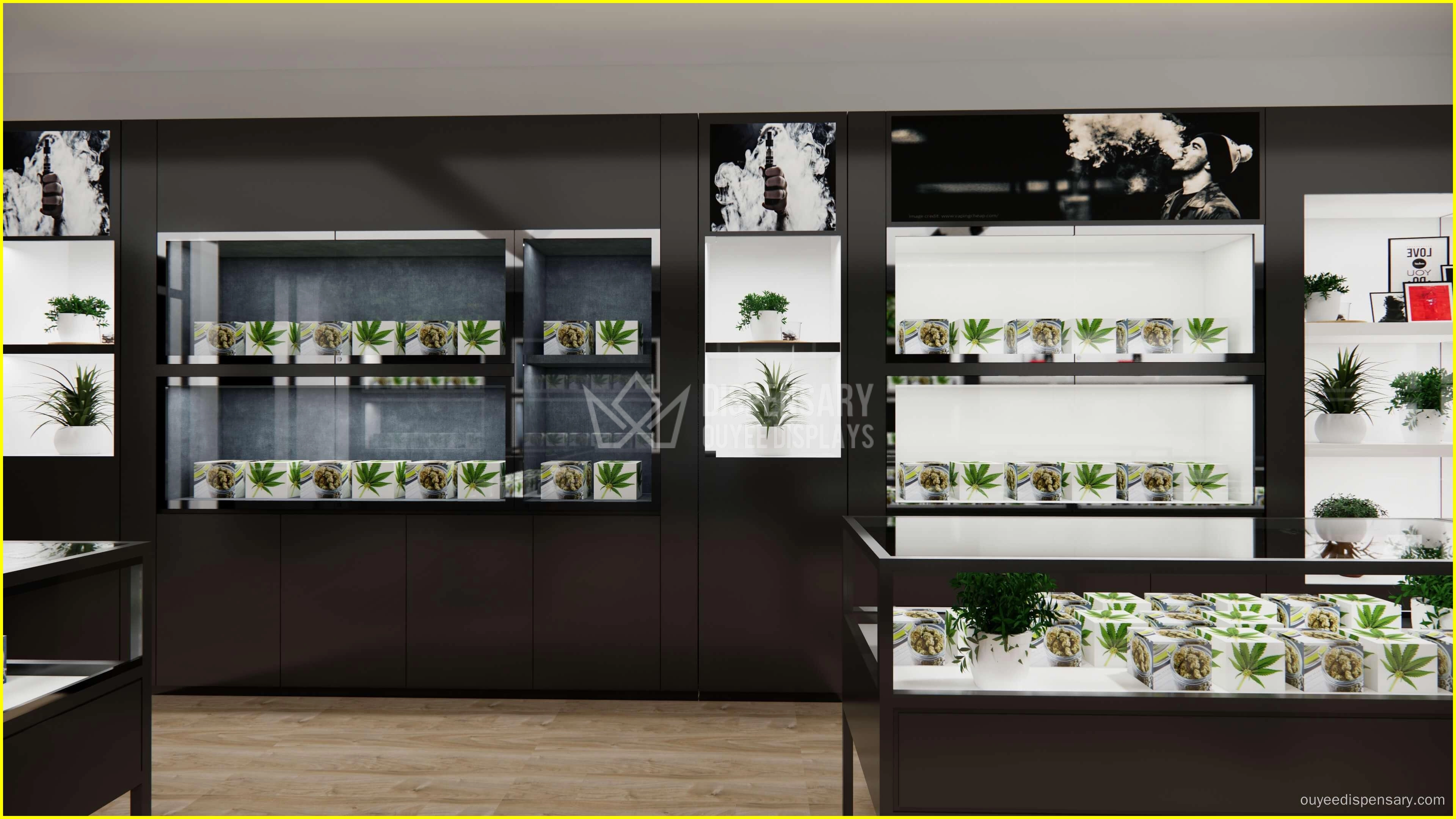 display fixtures for cannabis manufacturing - Ouyee