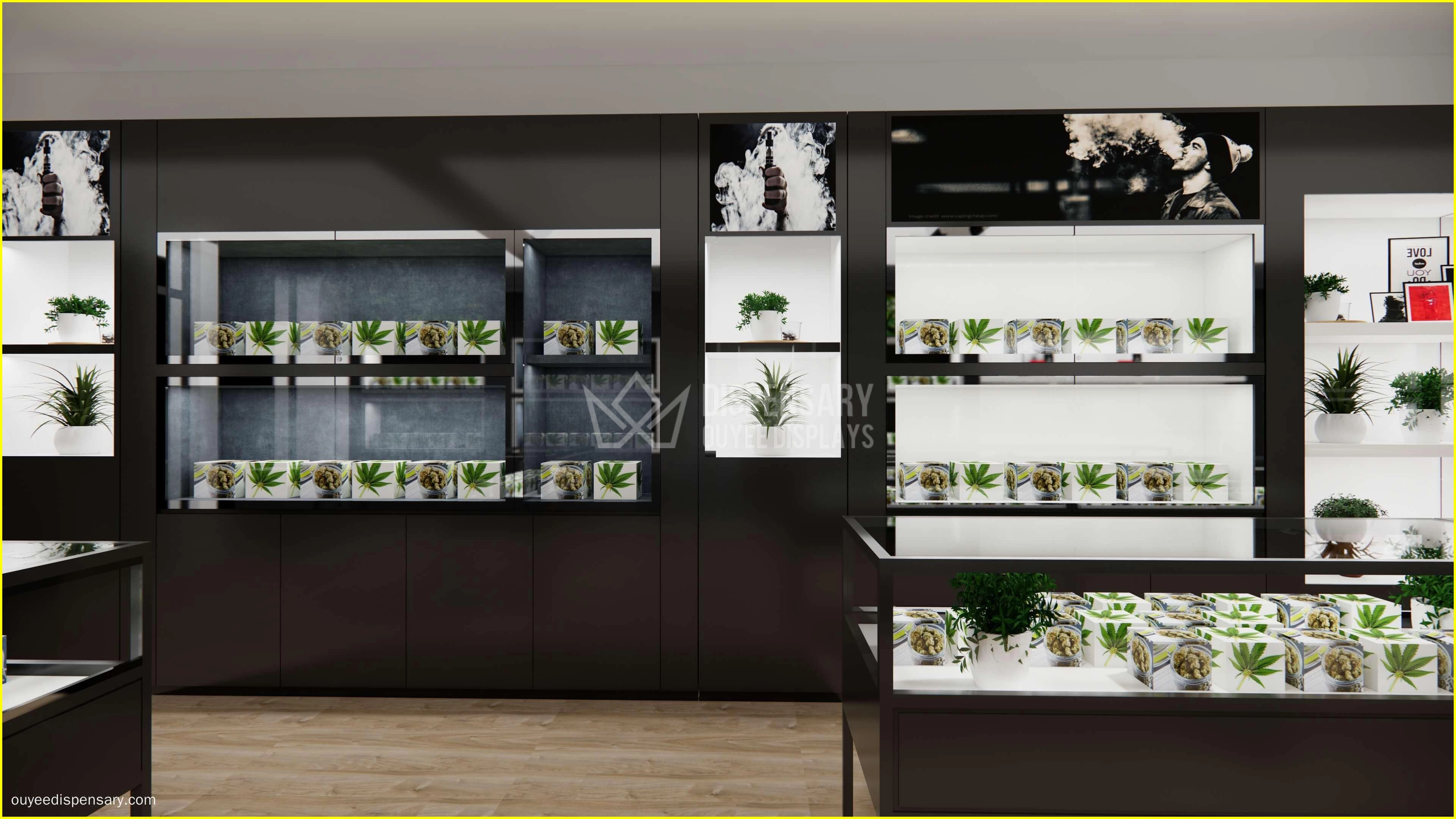 display fixtures for cannabis manufacturing - Ouyee