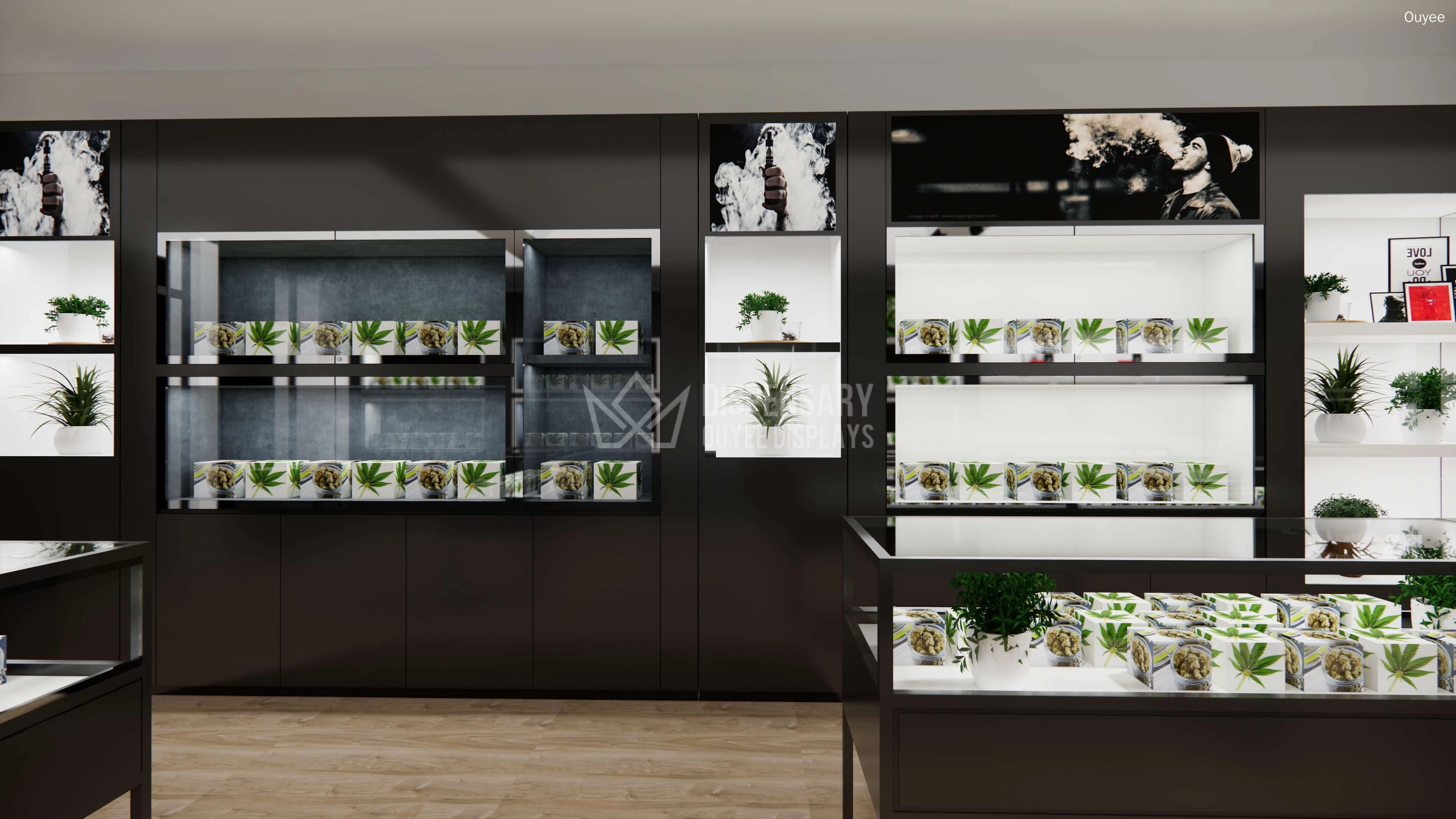 display fixtures for cannabis manufacturing - Ouyee