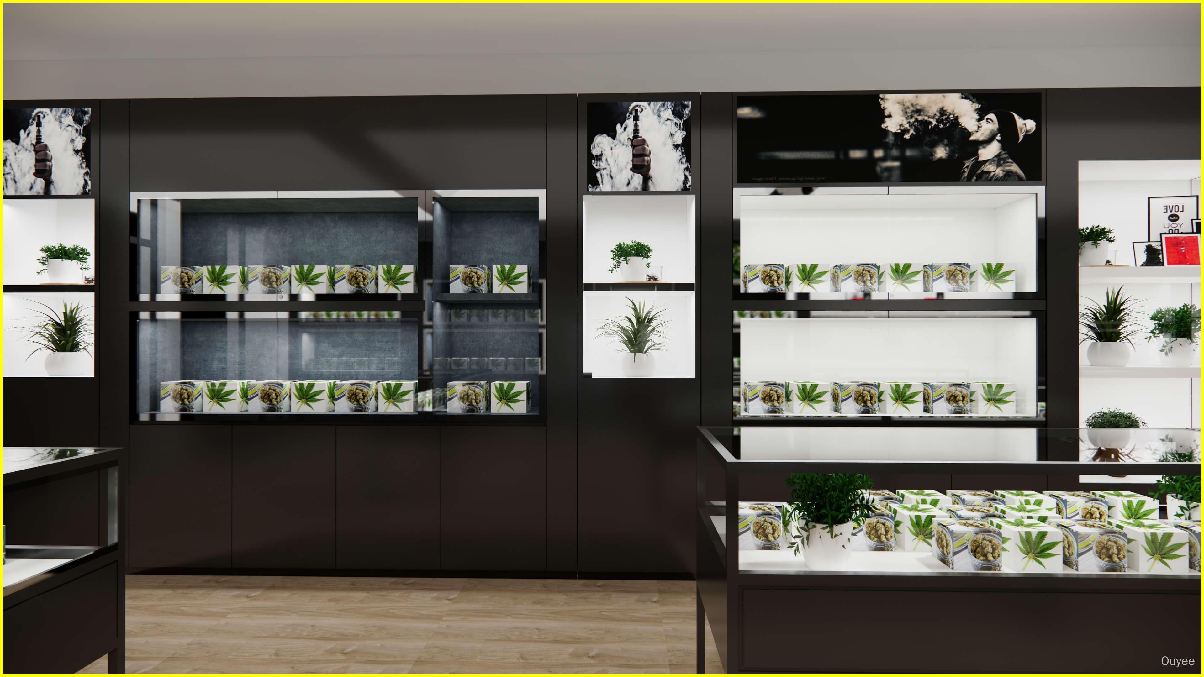 display fixtures for cannabis manufacturing - Ouyee
