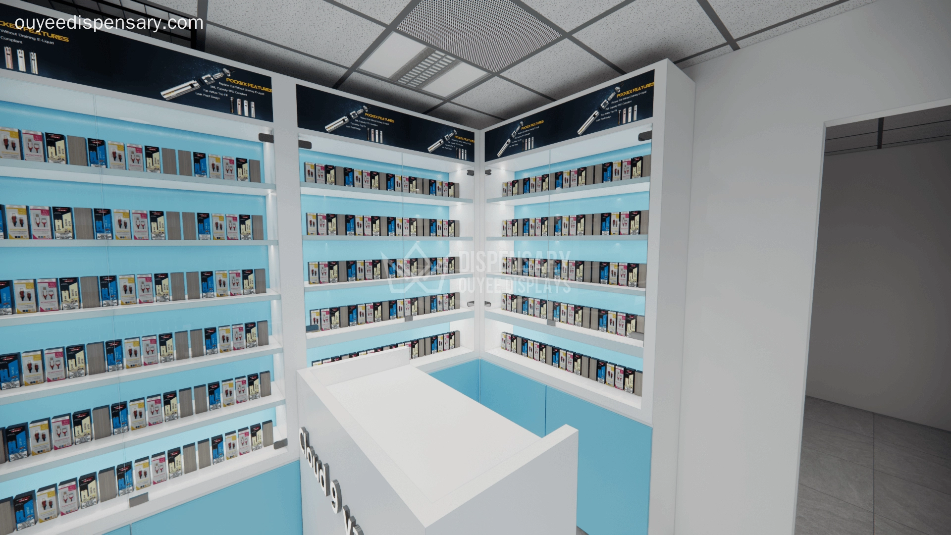 e cigarette display rack factories - Ouyee