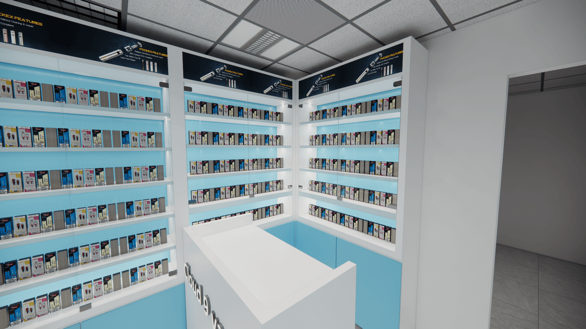 e cigarette display rack factories - Ouyee