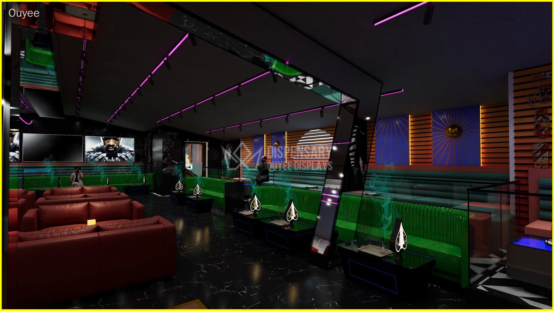 factory-custom-hookah-lounge-furniture-in-bulk - Ouyee factory custom hookah lounge furniture in bulk - Ouyee