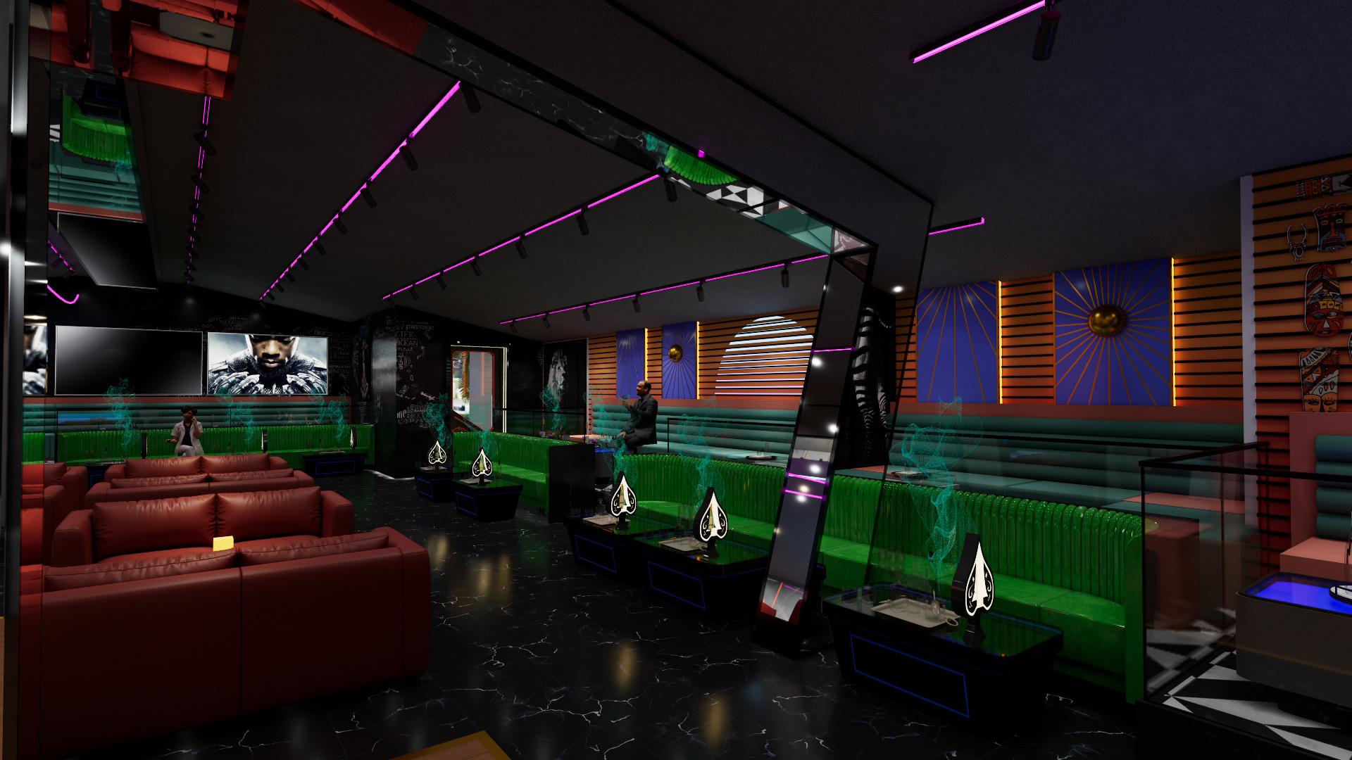 factory custom hookah lounge furniture in bulk - Ouyee