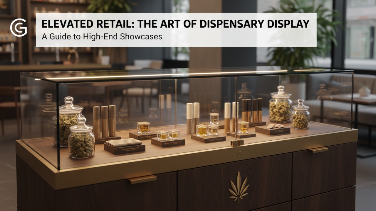 high end dispensary display case - Ouyee